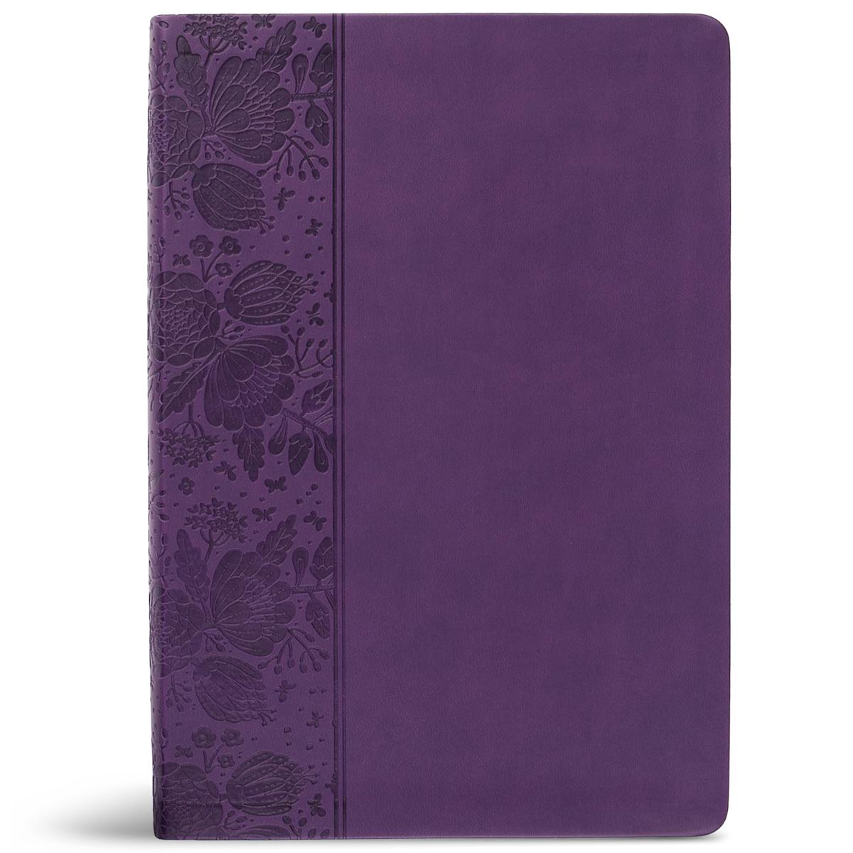CSB Super Giant Print Reference Bible, Value Edition, Purple