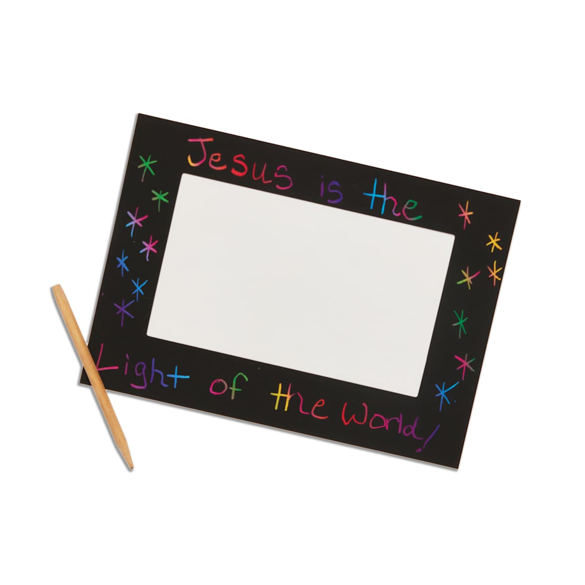 VBS 2026 Scratch Art Frame Craft Pack | Lifeway