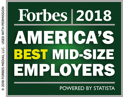 Forbes 2019 America's Best Mid-Size Employers