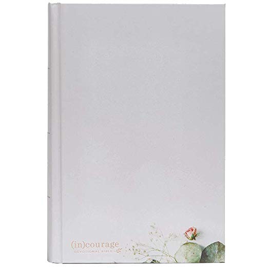 CSB (in)courage Devotional Bible, Gray Hardcover