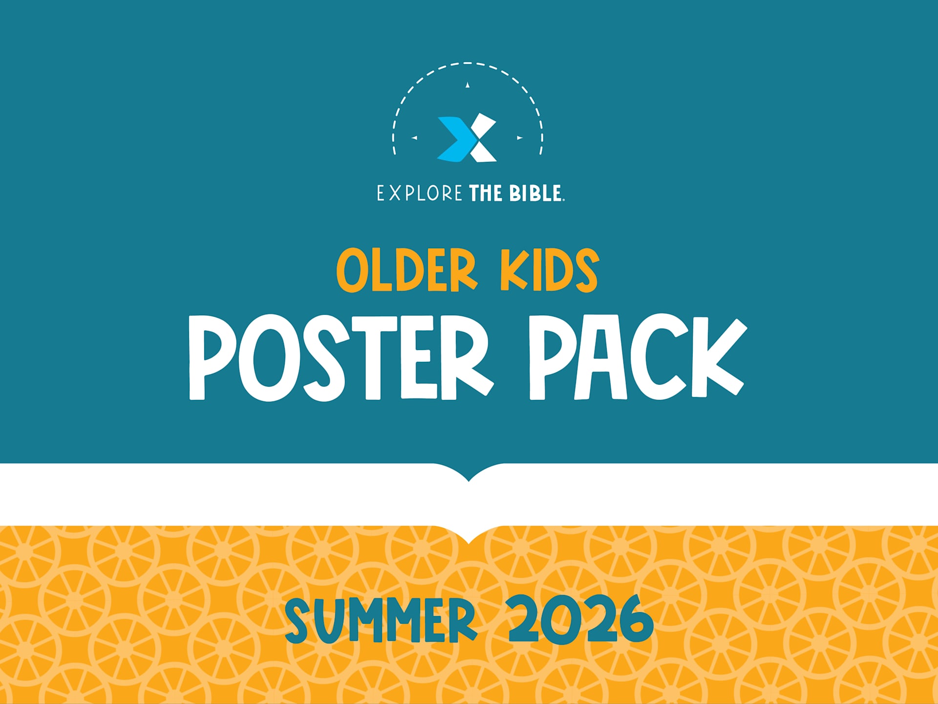 EXPLORE THE BIBLE Older Kids Poster Pack - Summer 2026 | Lifeway