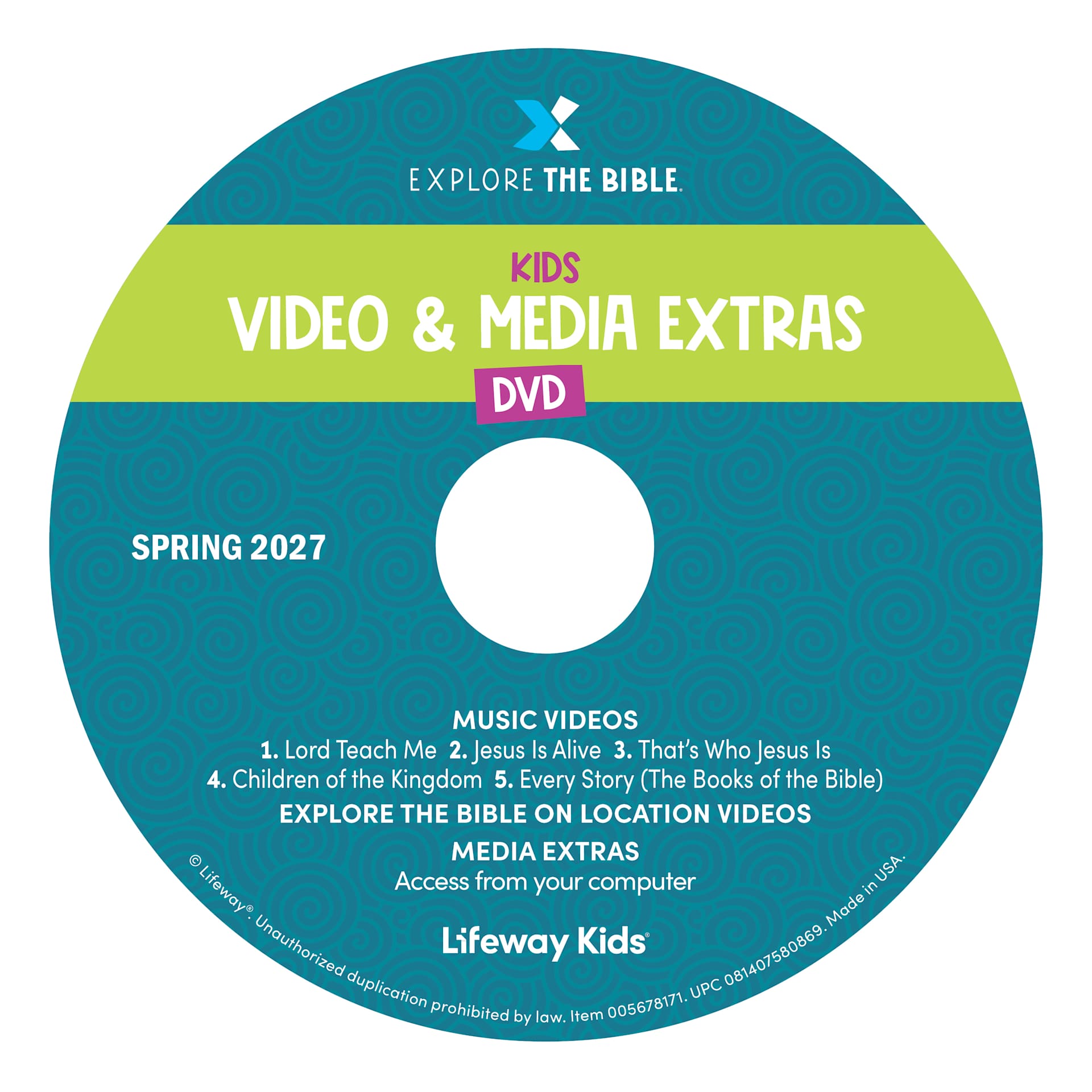 EXPLORE THE BIBLE Kids Video and Media Extras - Spring 2027 | Lifeway