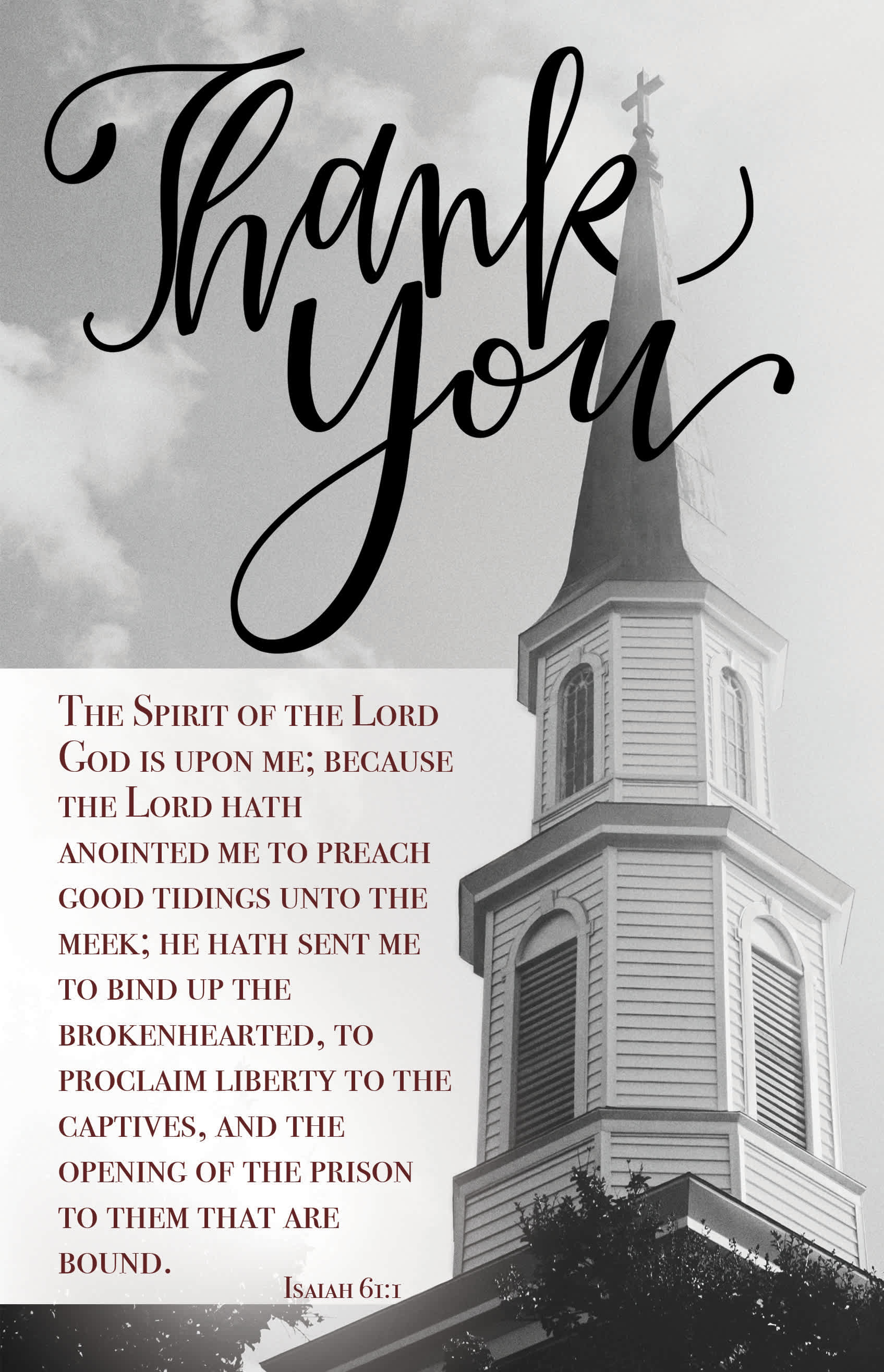 Pastor Appreciation Bulletin: Thank You Pastor (Package of 100) | Lifeway pastor-appreciation-bulletin-thank-you-pastor-package-of-100-lifeway