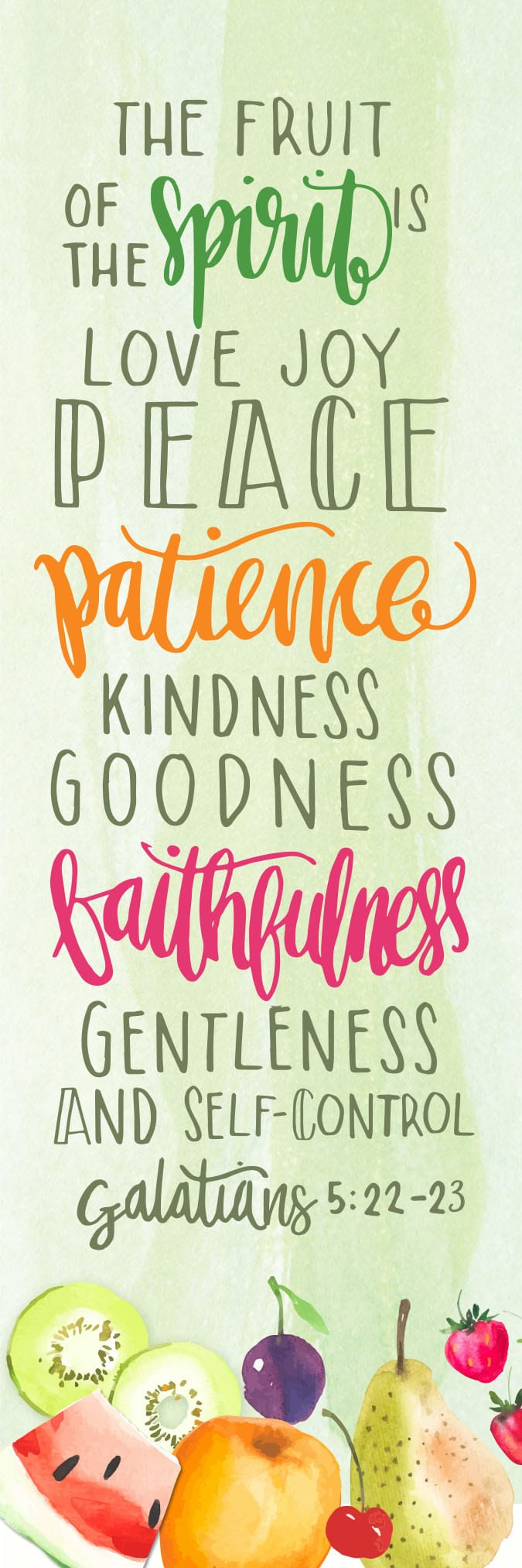 inspirational-bookmark-fruit-of-the-spirit-adult-package-of-25-lifeway for Free Printable Fruit Of The Spirit Bookmarks Inspirational Bookmark: Fruit of the Spirit - Adult (Package of 25) | Lifeway for Free Printable Fruit Of The Spirit Bookmarks