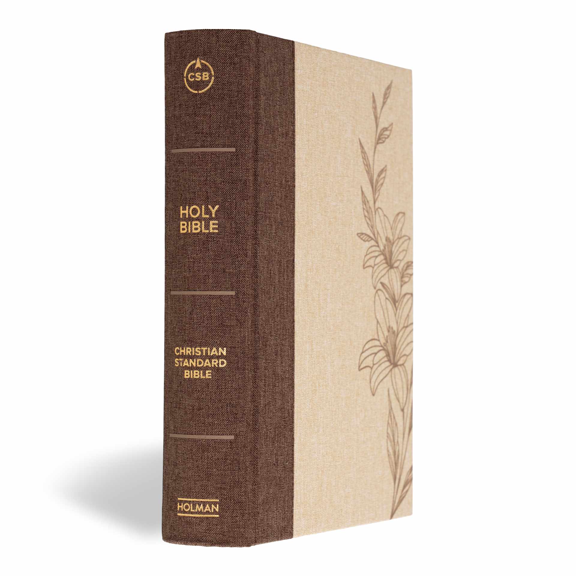 CSB Single-Column Wide-Margin Bible, Cream Cloth Over Board | Lifeway