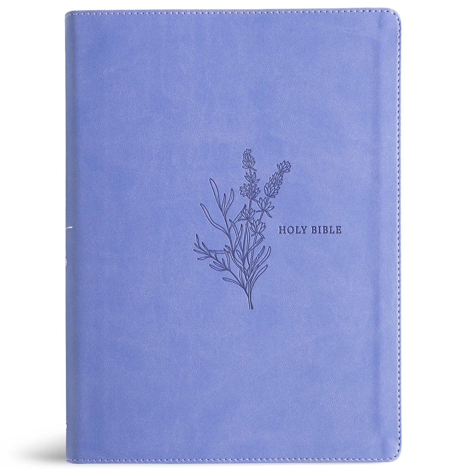 KJV Study Bible, Full-Color, Lavender LeatherTouch, Indexed | Lifeway