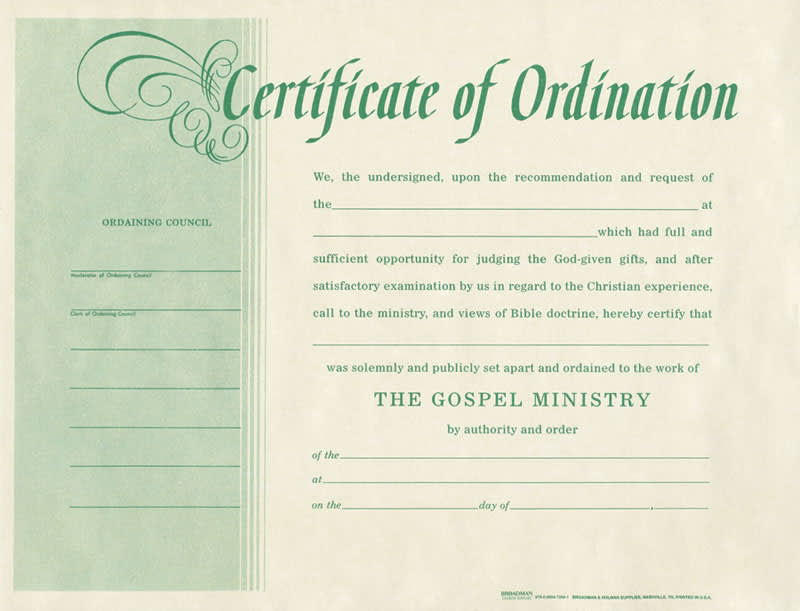 Certificate Baptism W/Romans 6:3-4 (Parchment) (Pkg-6) By B&H Certificate Baptism W/Romans 6:3-4 (Parchment) (Pkg-6) By B&H