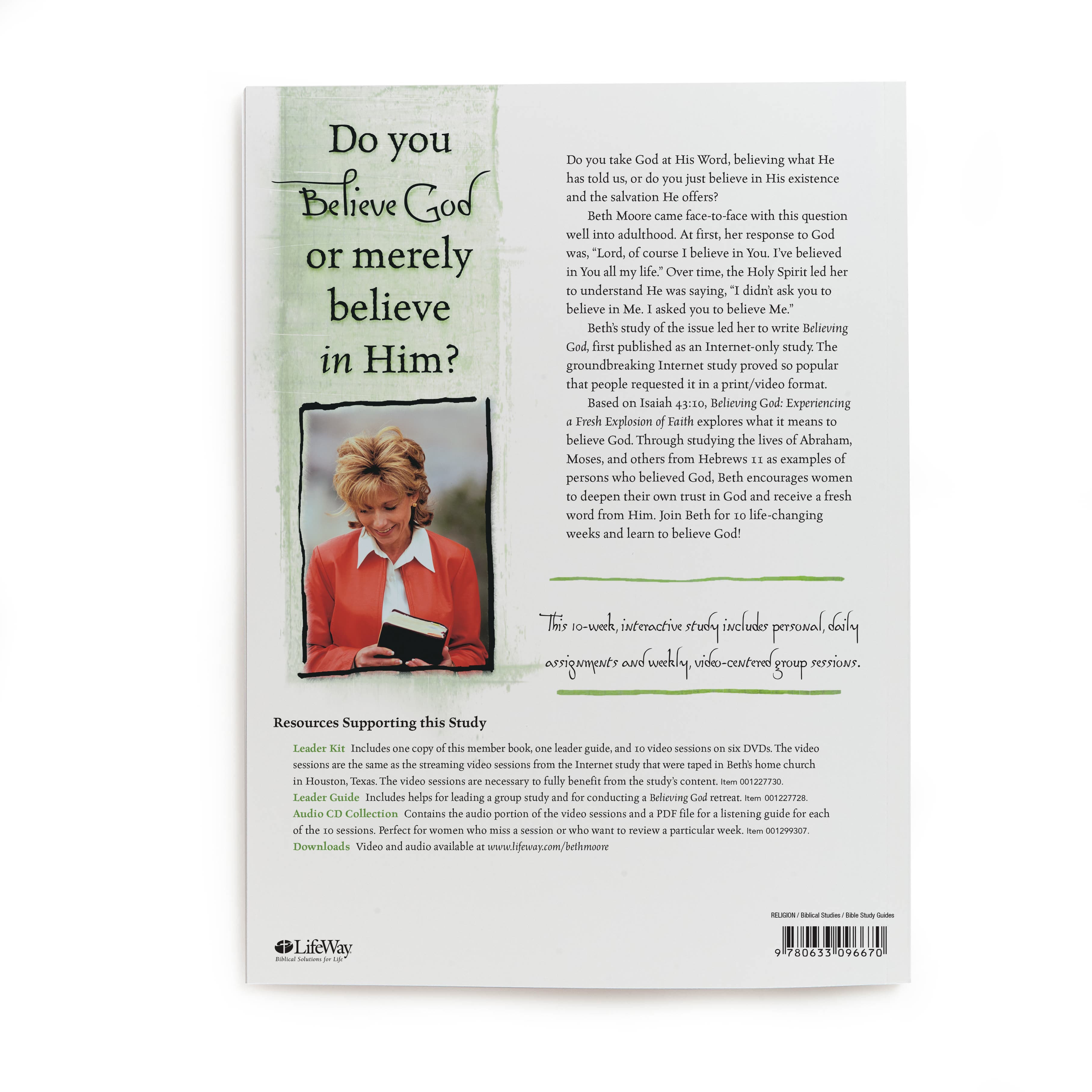 slide 2 of 3 for Believing God - Bible Study Book