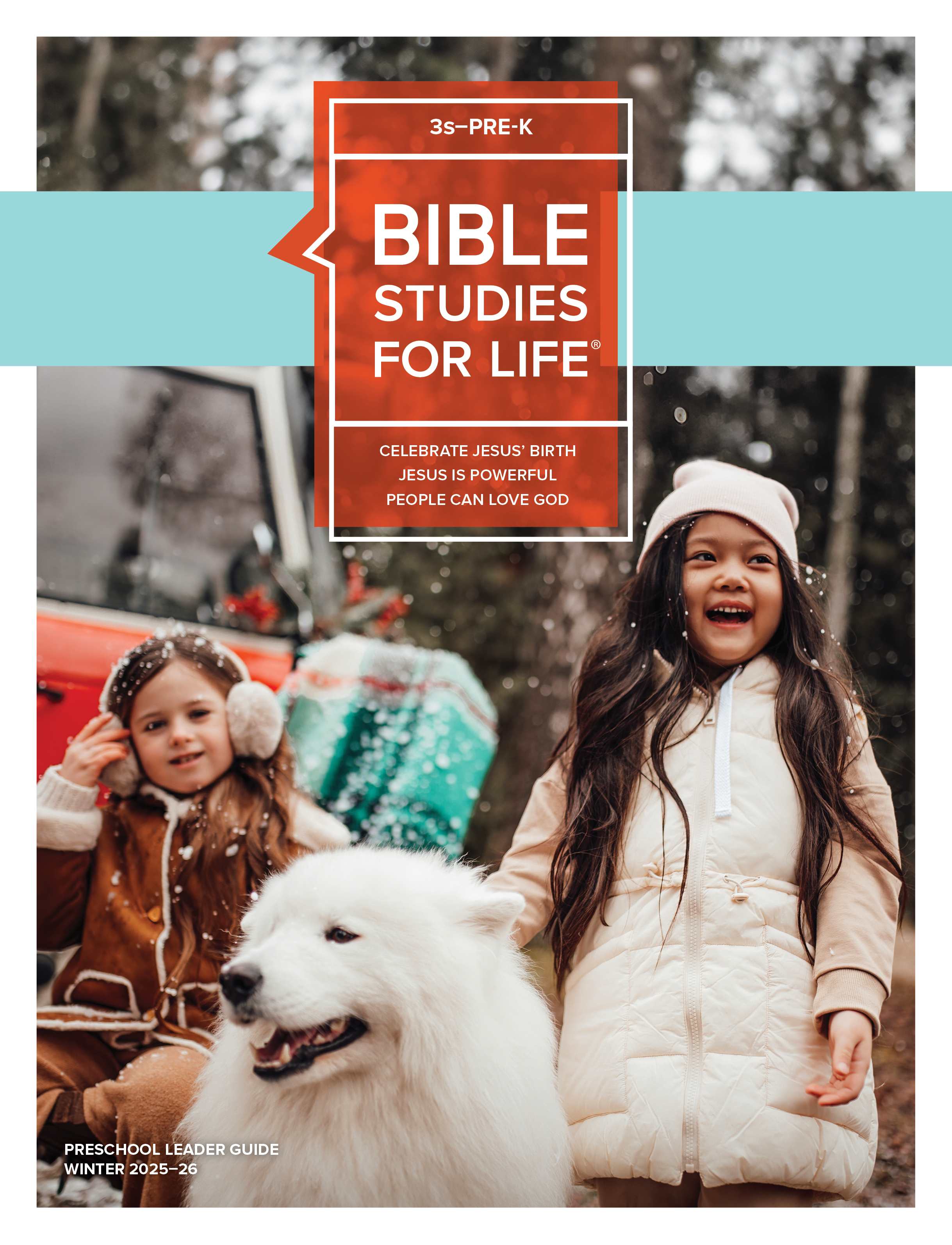 Bible Studies For Life: 3s–Pre-K Leader Guide Winter 2026