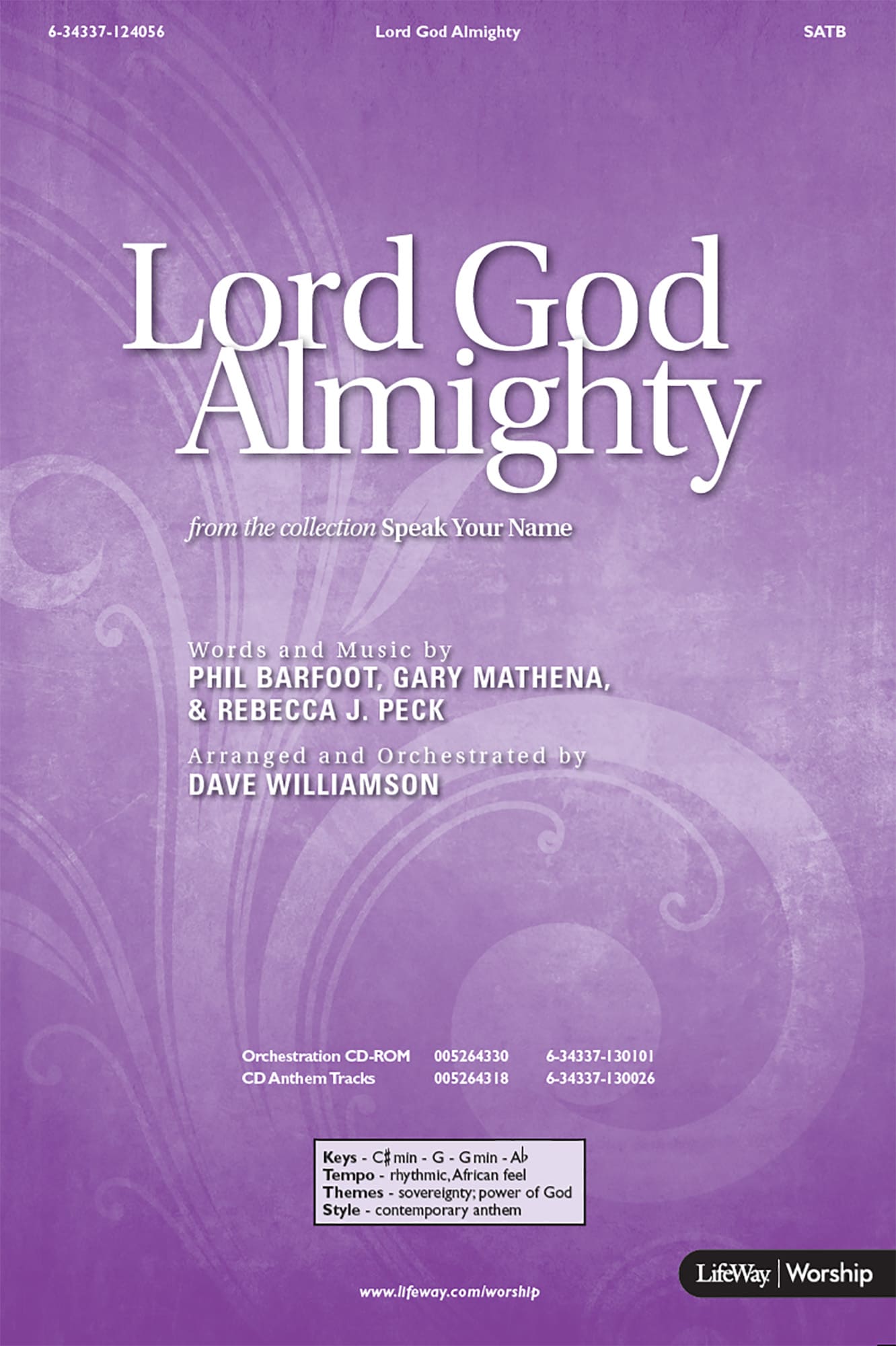 Lord God Almighty - Downloadable Tenor Rehearsal Track