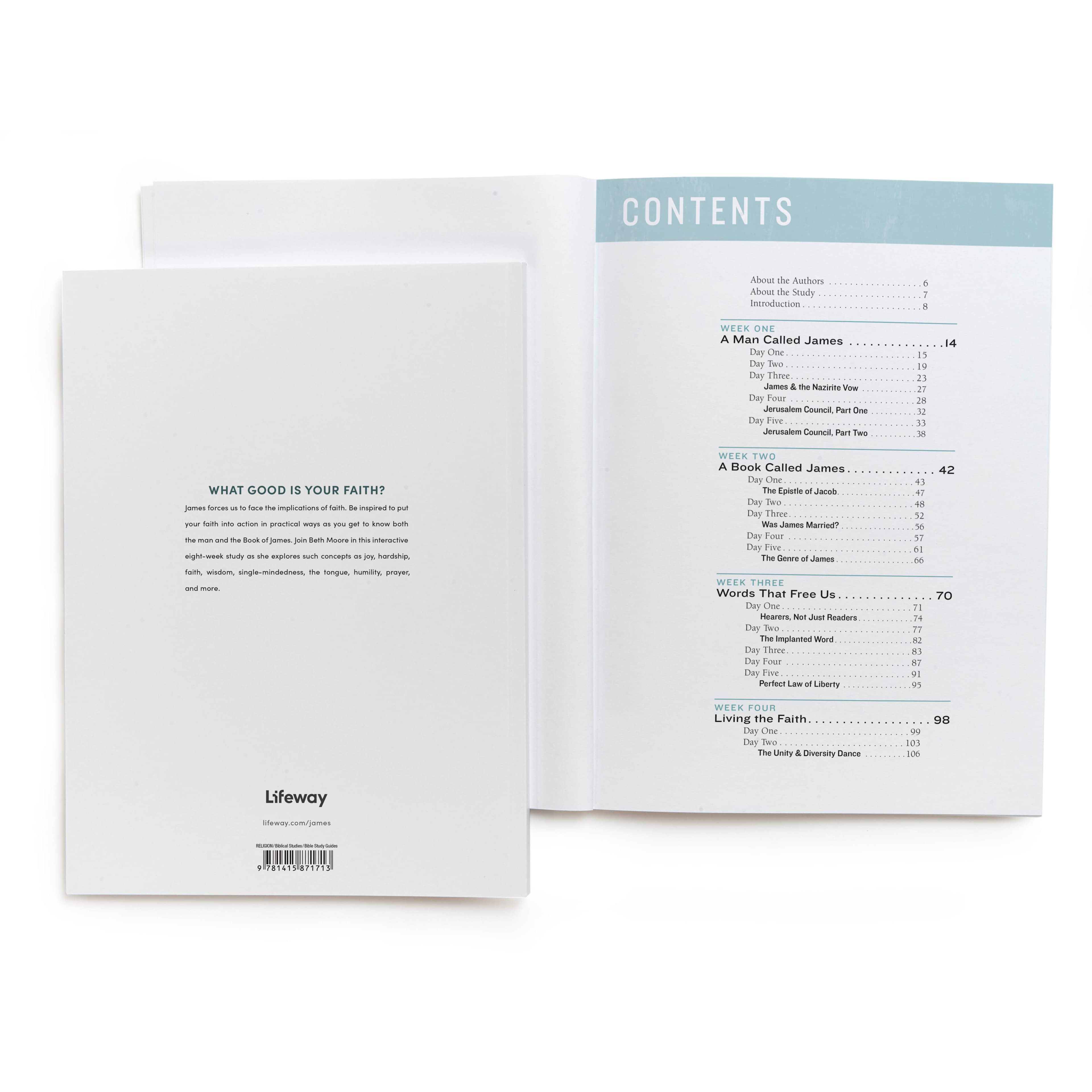 slide 4 of 6 for James - Bible Study Book