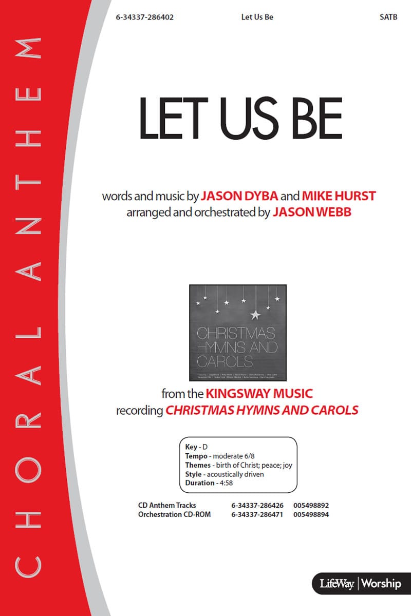 Let Us Be - Downloadable Split-Track Accompaniment Track