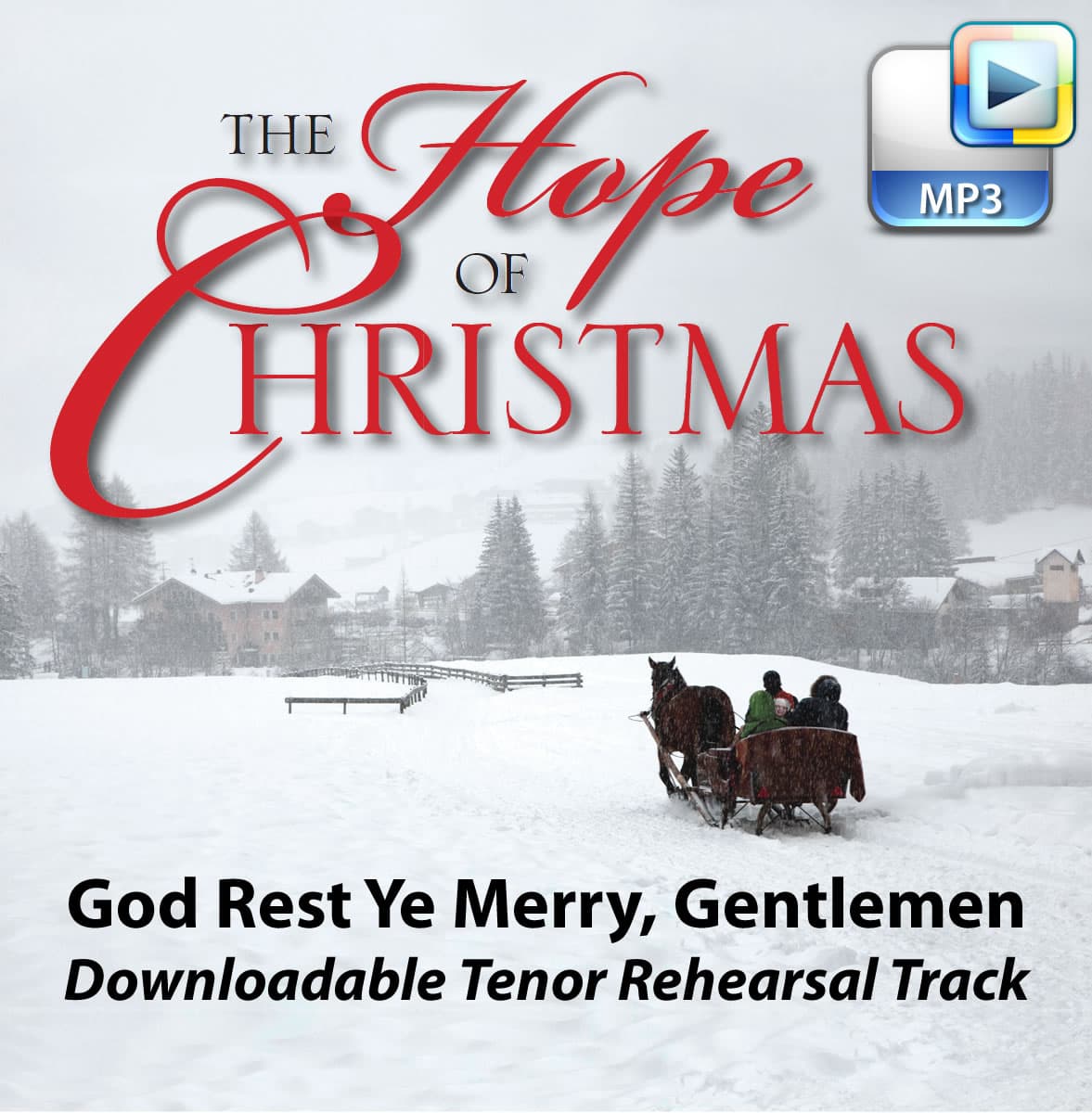 God Rest Ye Merry, Gentlemen - Downloadable Tenor Rehearsal Track