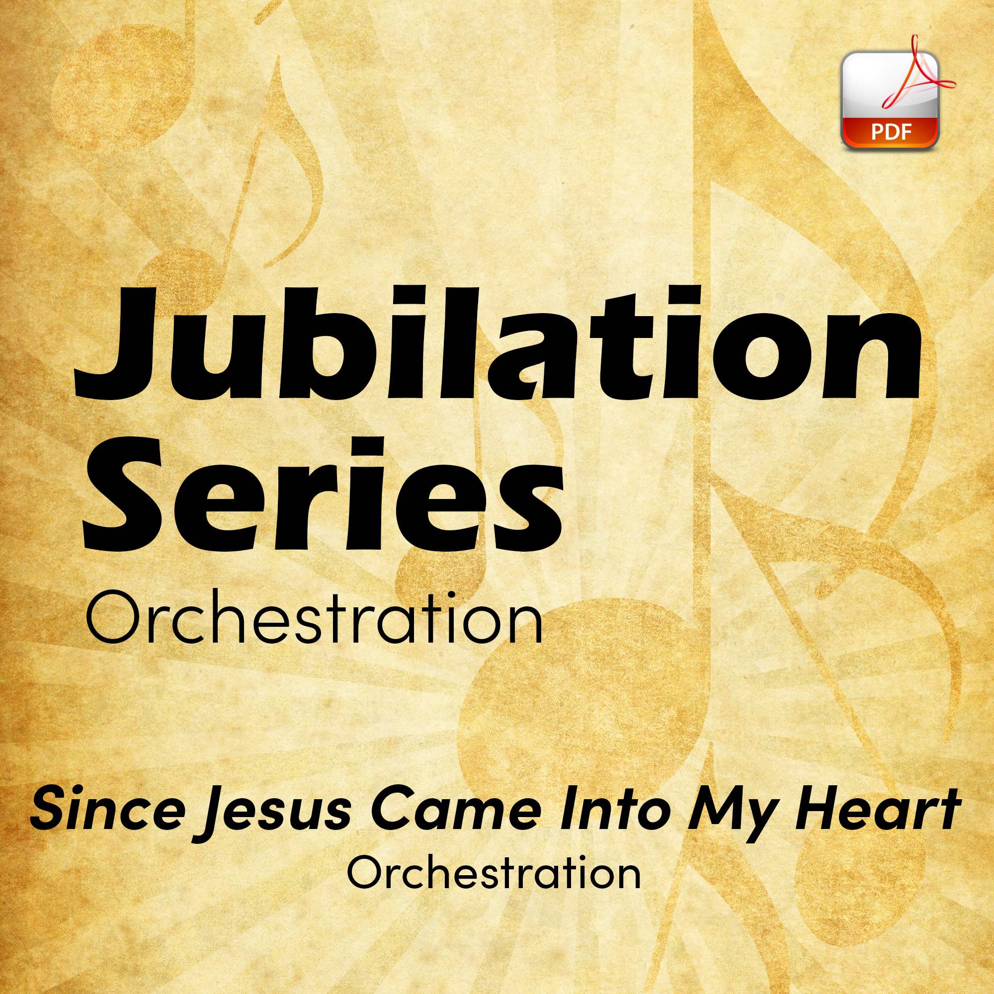 Since Jesus Came into My Heart - Downloadable Orchestra Feature