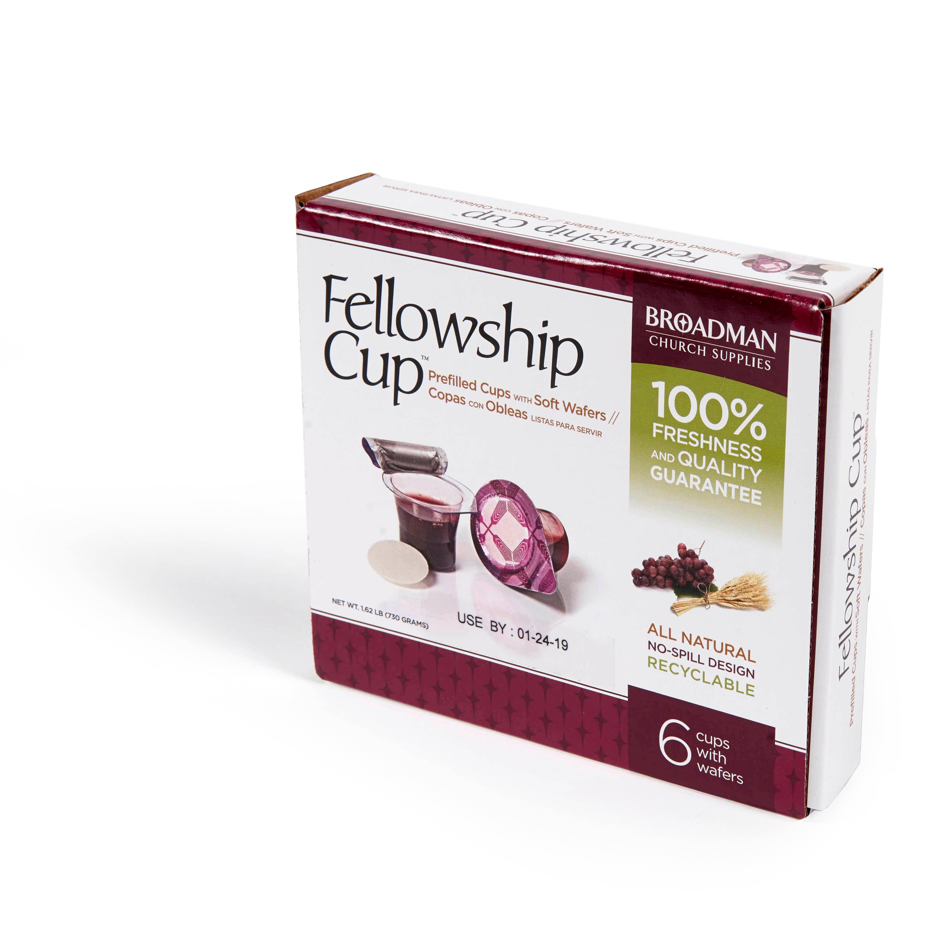 slide 2 of 7 for Fellowship Cup® - Prefilled Communion Cups (6 Count)