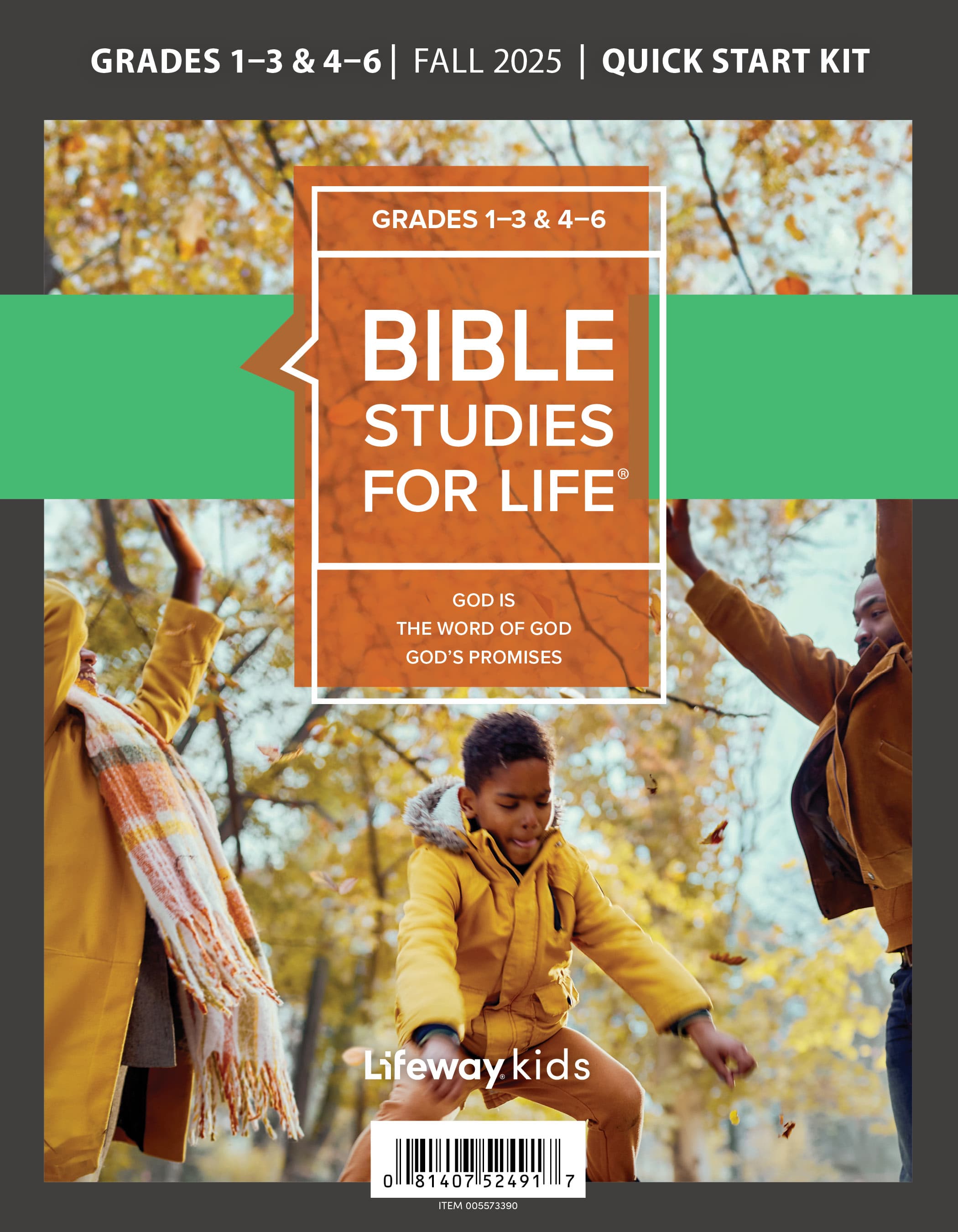 Bible Studies For Life: Kids Grades 1-3 & 4-6 Quick Start Kit - CSB/KJV Fall 2025