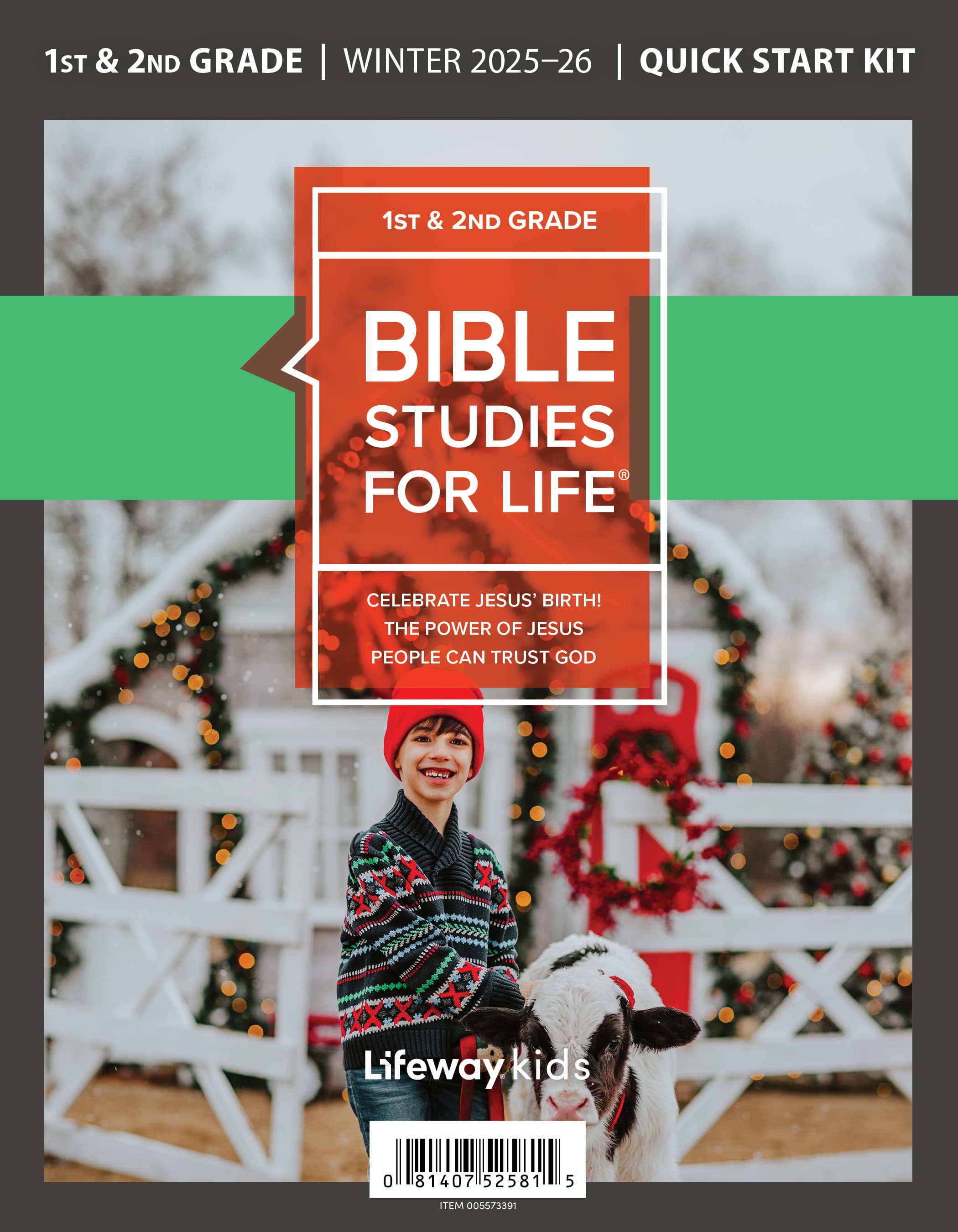 Bible Studies For Life: Kids Grades 1-2 Quick Start Kit Winter 2026
