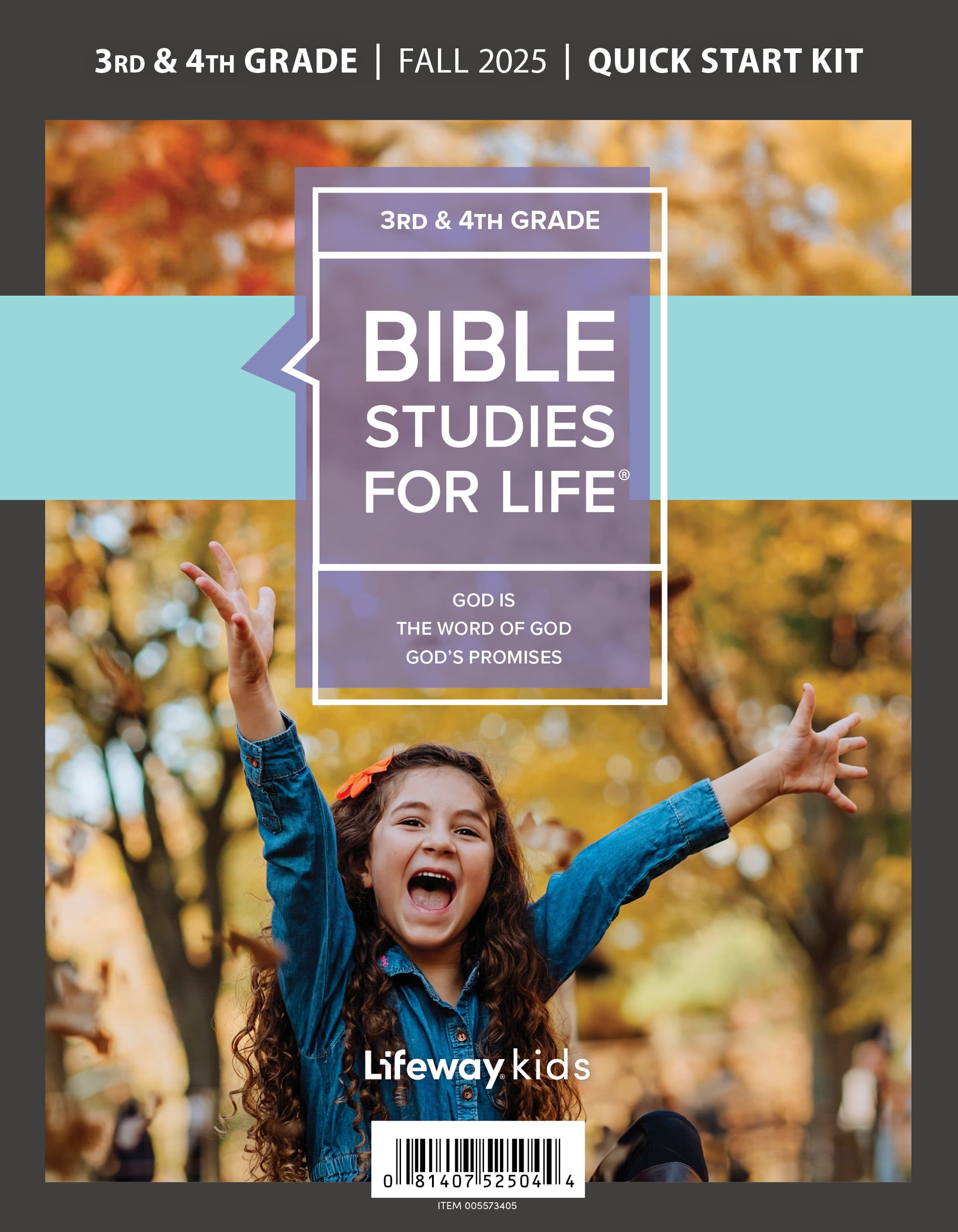 Bible Studies For Life: Kids Grades 3-4 Quick Start Kit Fall 2025