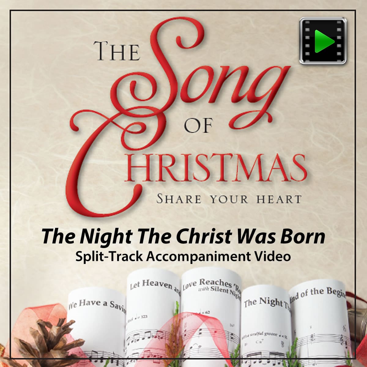 The Night That Christ Was Born - Downloadable Split-Track Accompaniment Video