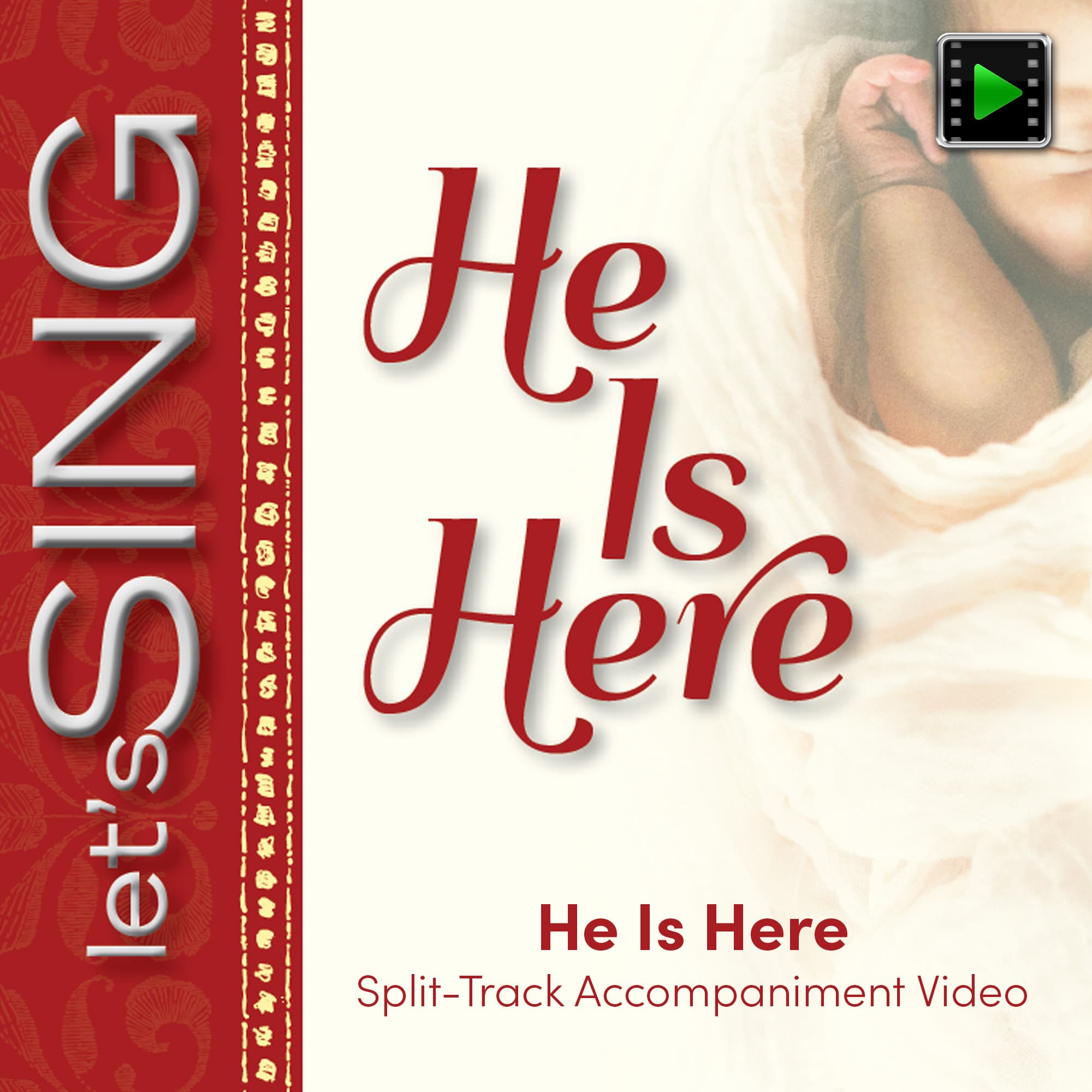 He Is Here - Downloadable Split-Track Accompaniment Video