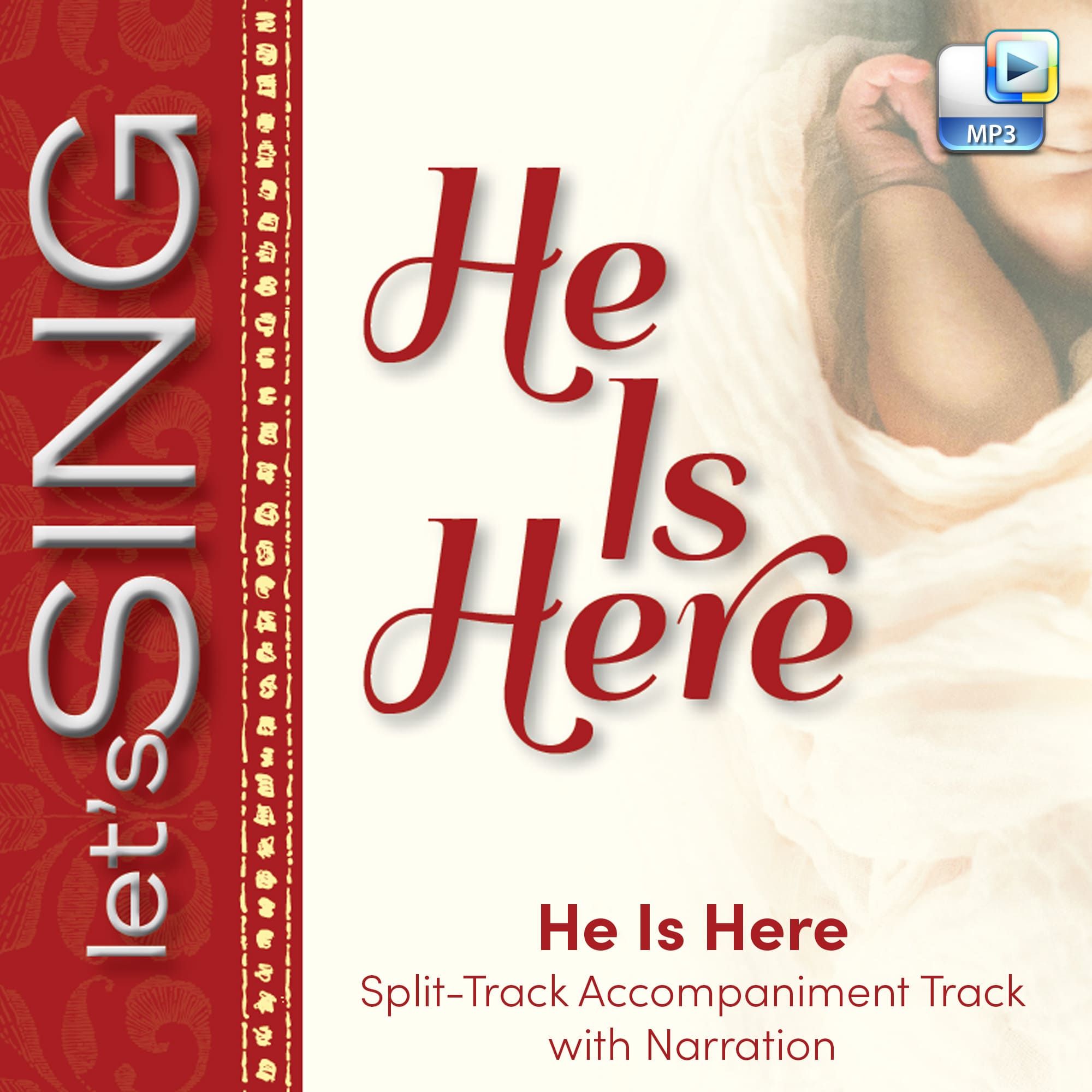 He Is Here - Downloadable Split-Track Accompanient Track with Narration