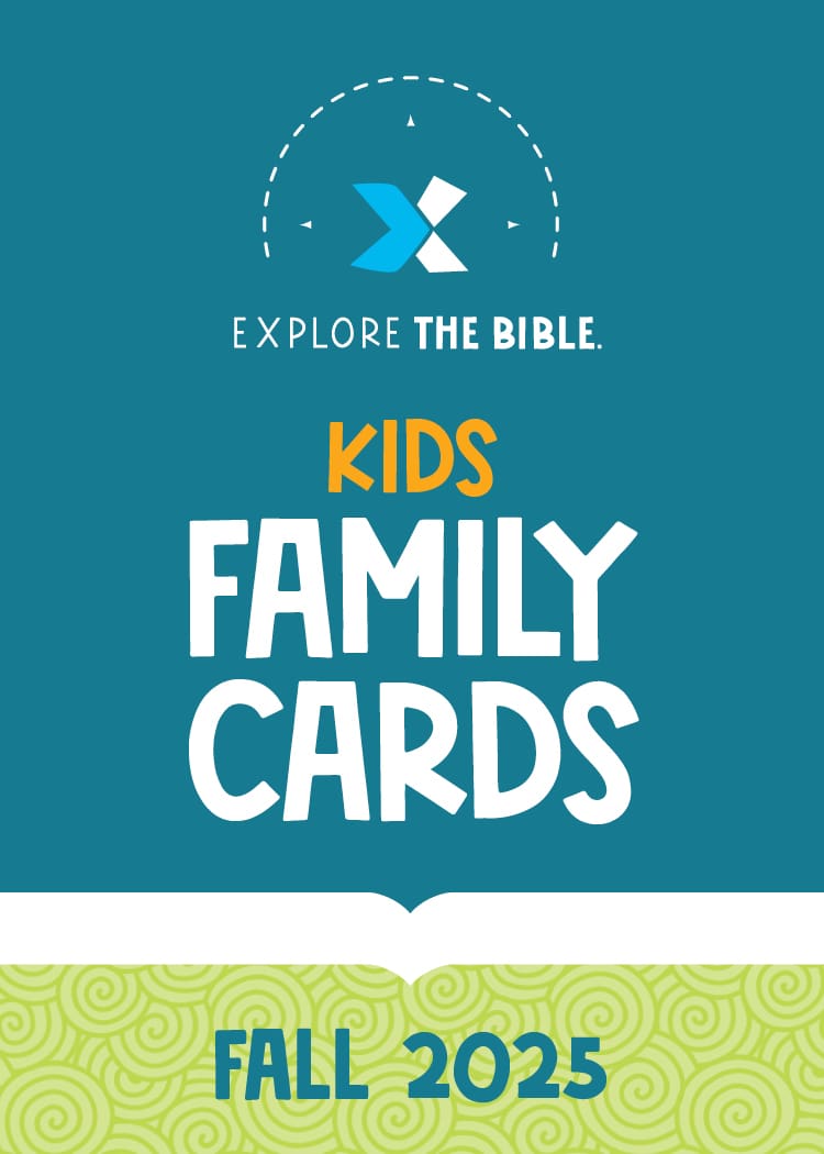 EXPLORE THE BIBLE Kids Family Cards - Fall 2025