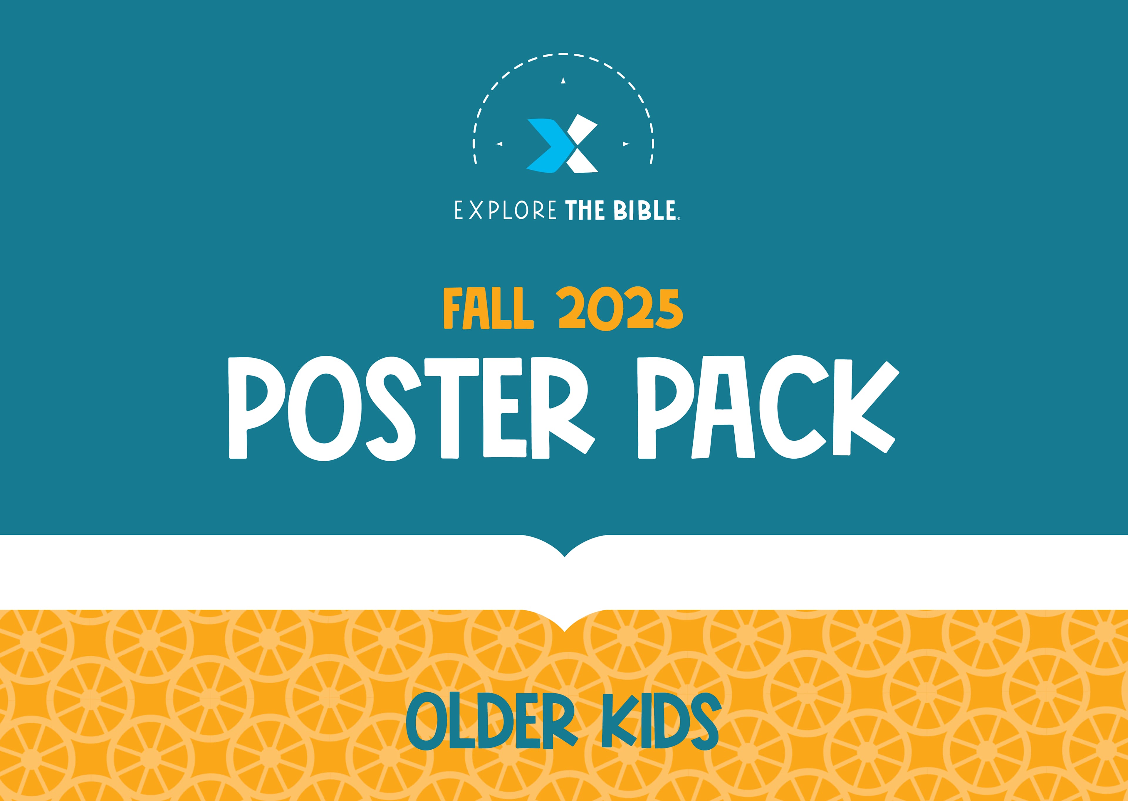 EXPLORE THE BIBLE Older Kids Poster Pack - Fall 2025
