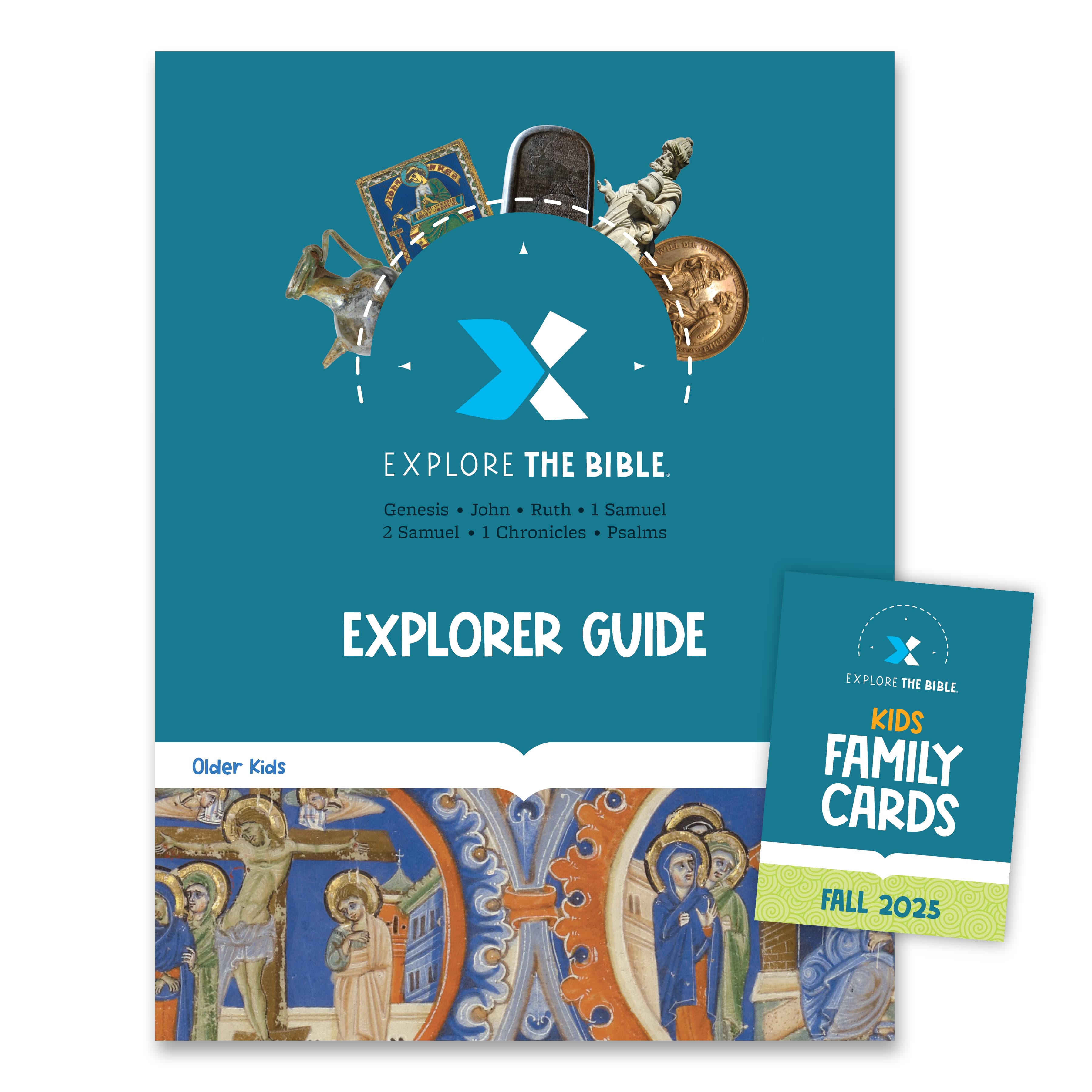 EXPLORE THE BIBLE Older Kids Explorer Pack - Fall 2025