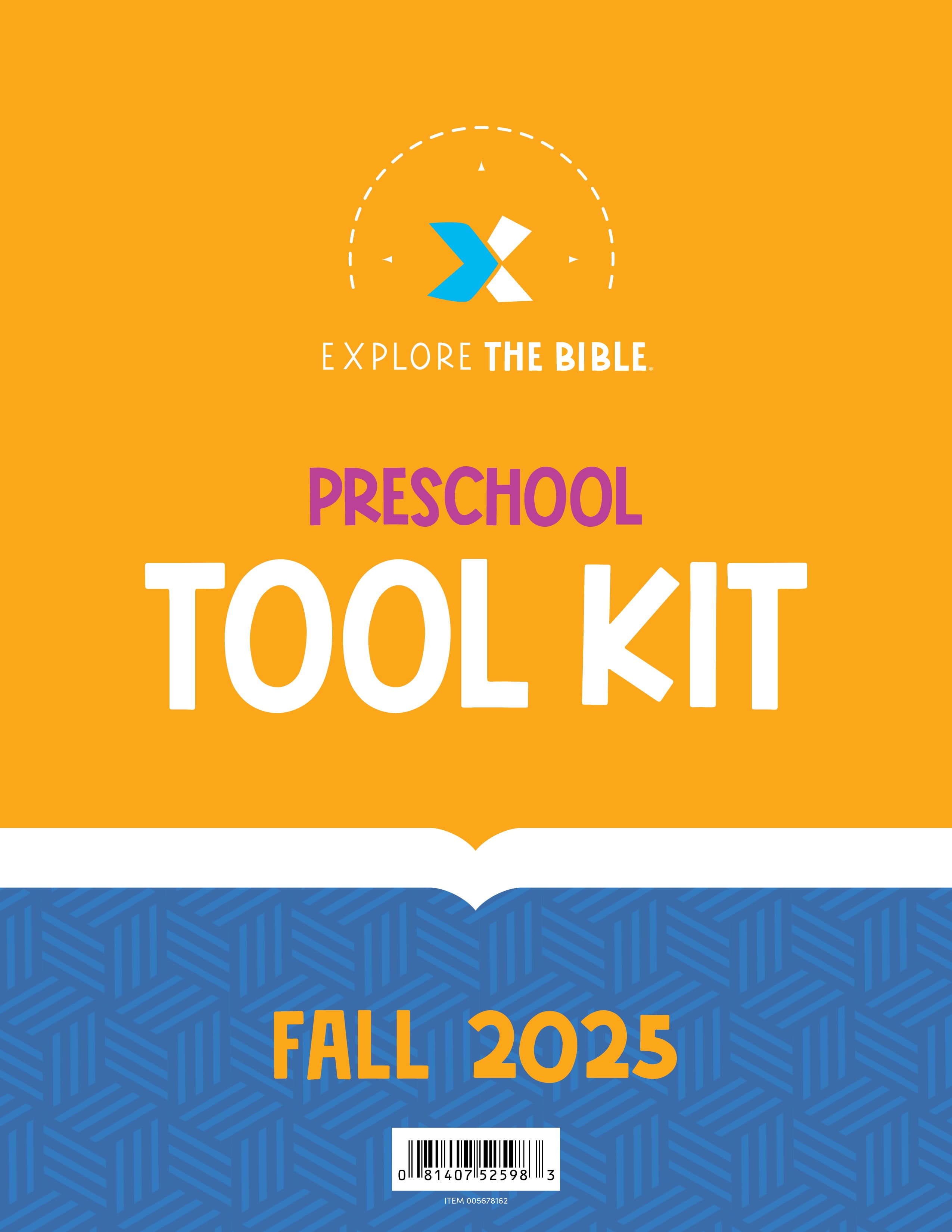 EXPLORE THE BIBLE Preschool Tool Kit - Fall 2025