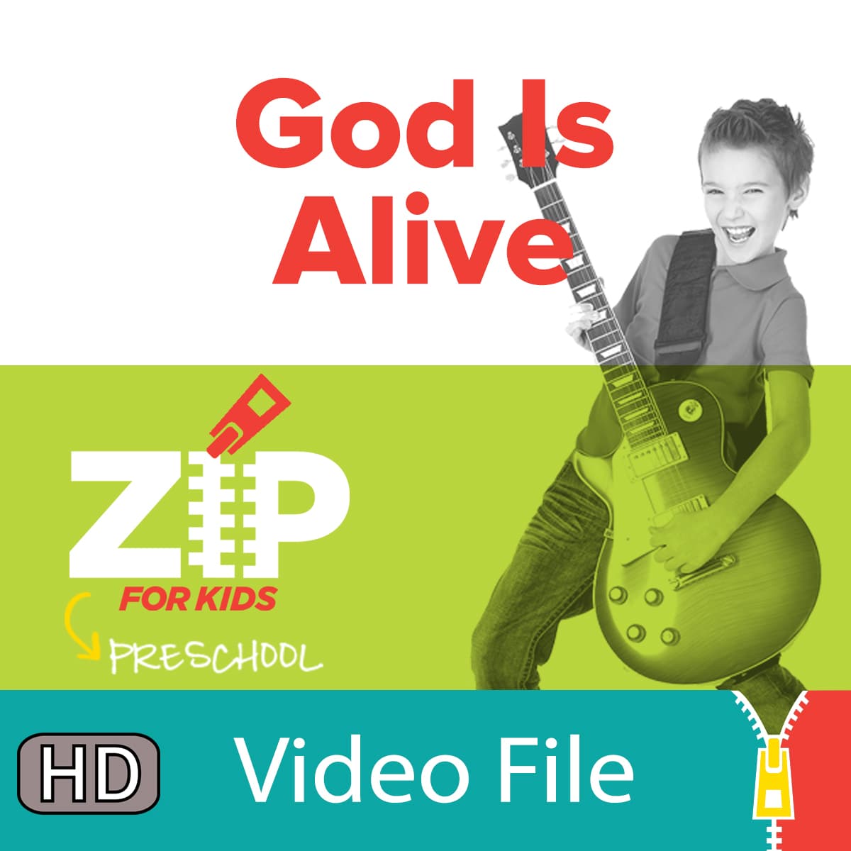 Lifeway Kids Worship: God Is Alive (3s-Kindergarten) - Music Video