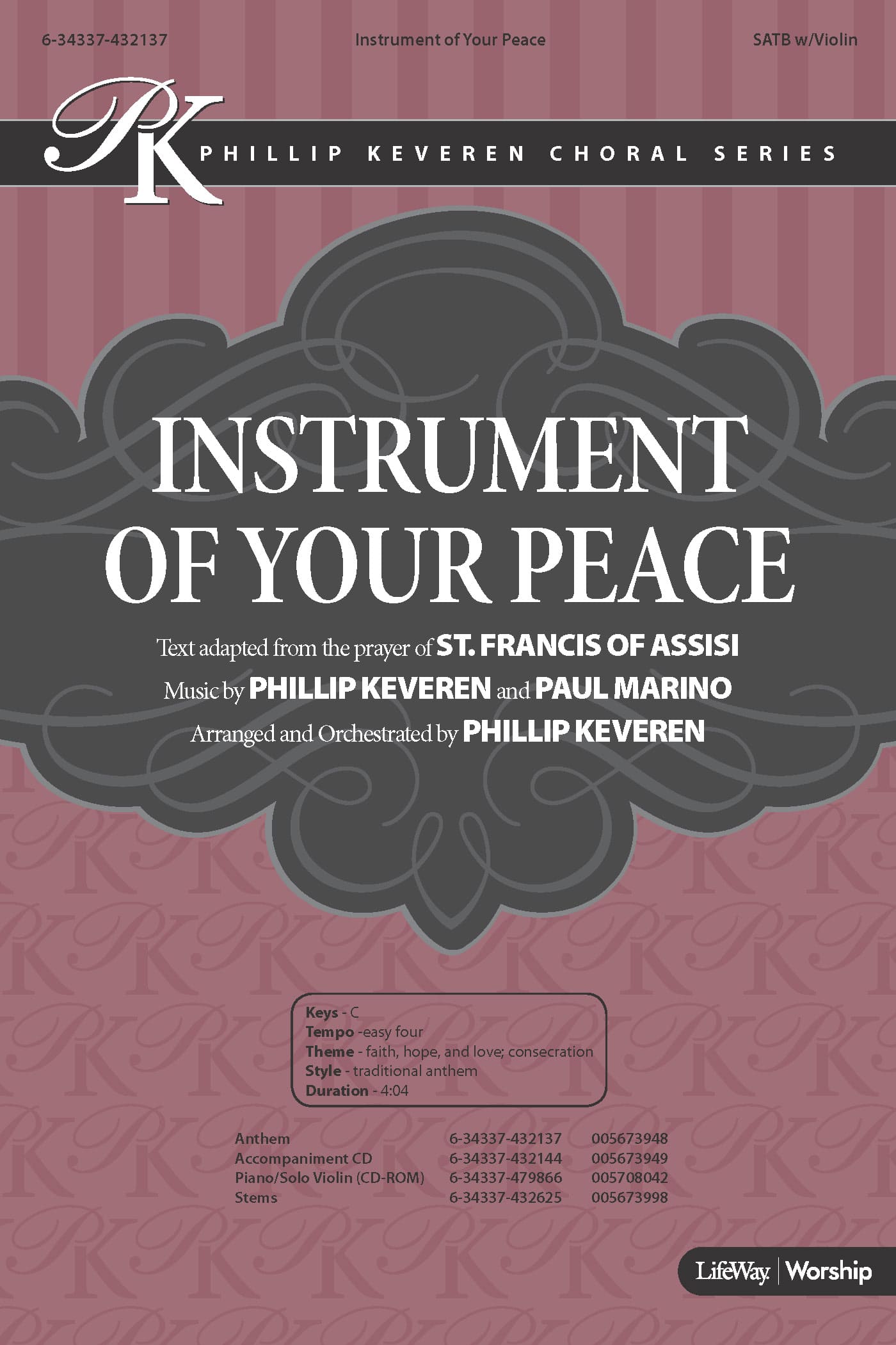 Instrument of Your Peace - Downloadable Alto Rehearsal Track