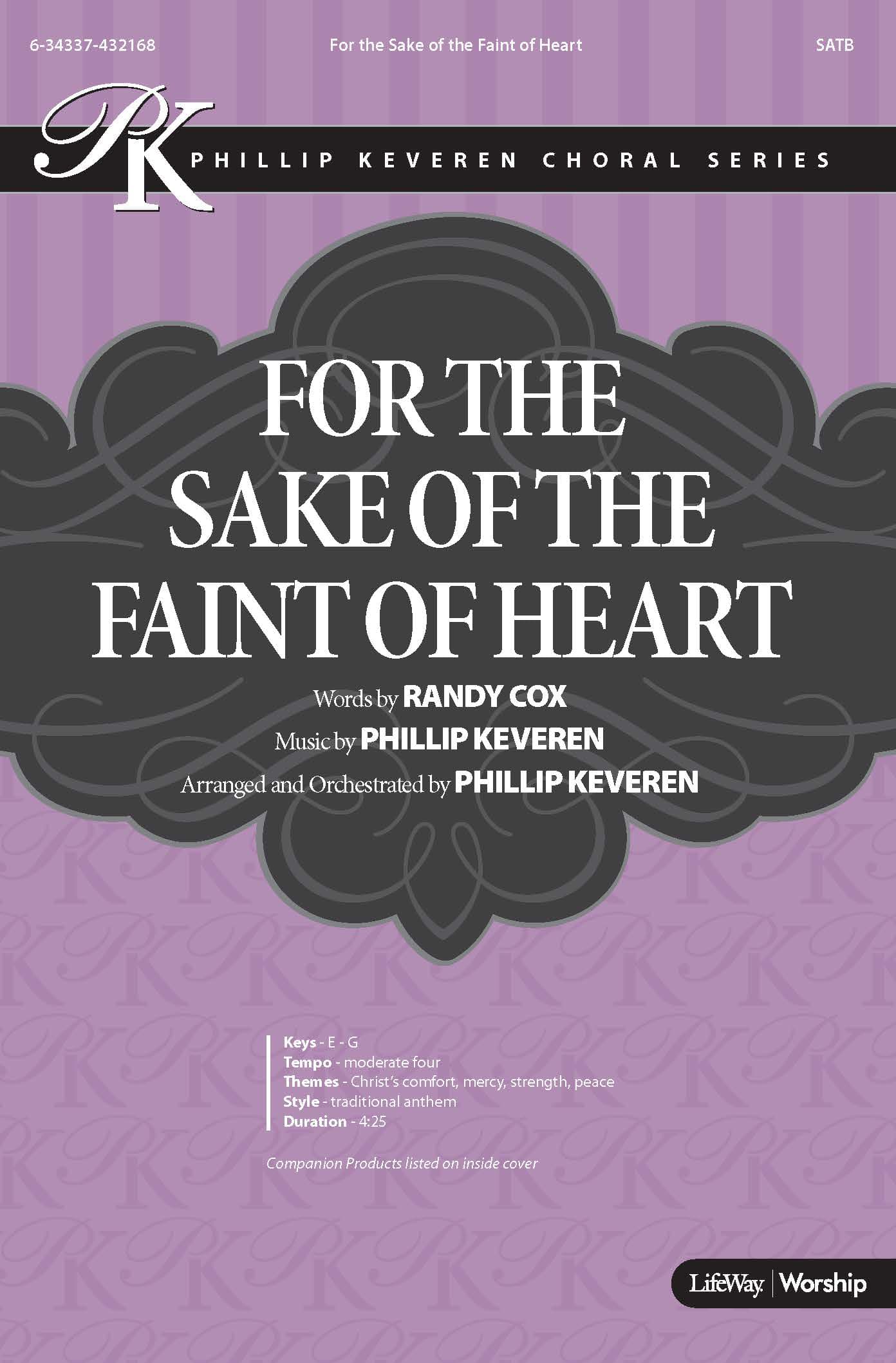 For the Sake of the Faint of Heart - Downloadable Tenor Rehearsal Track