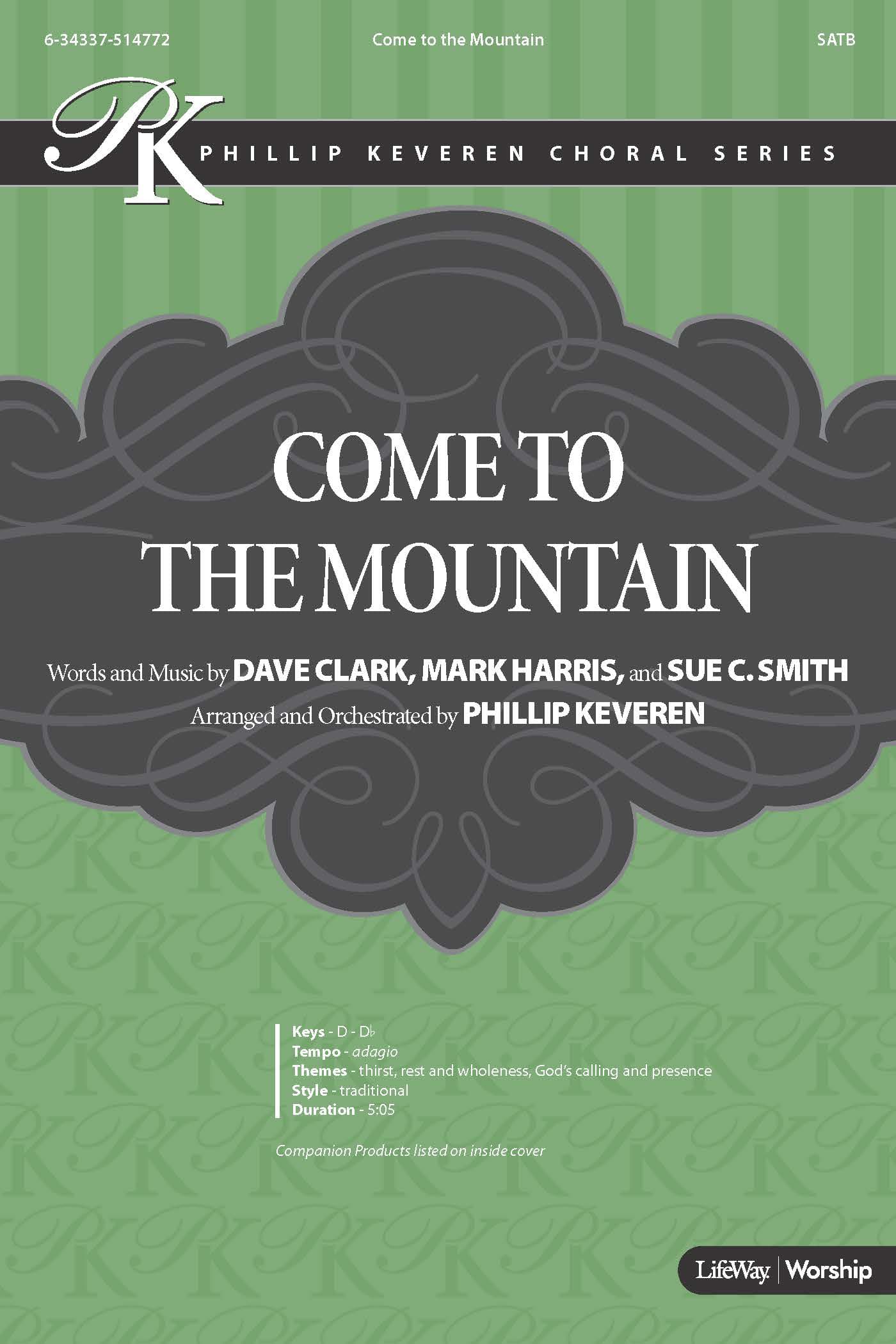 Come to the Mountain - Downloadable Tenor Rehearsal Track