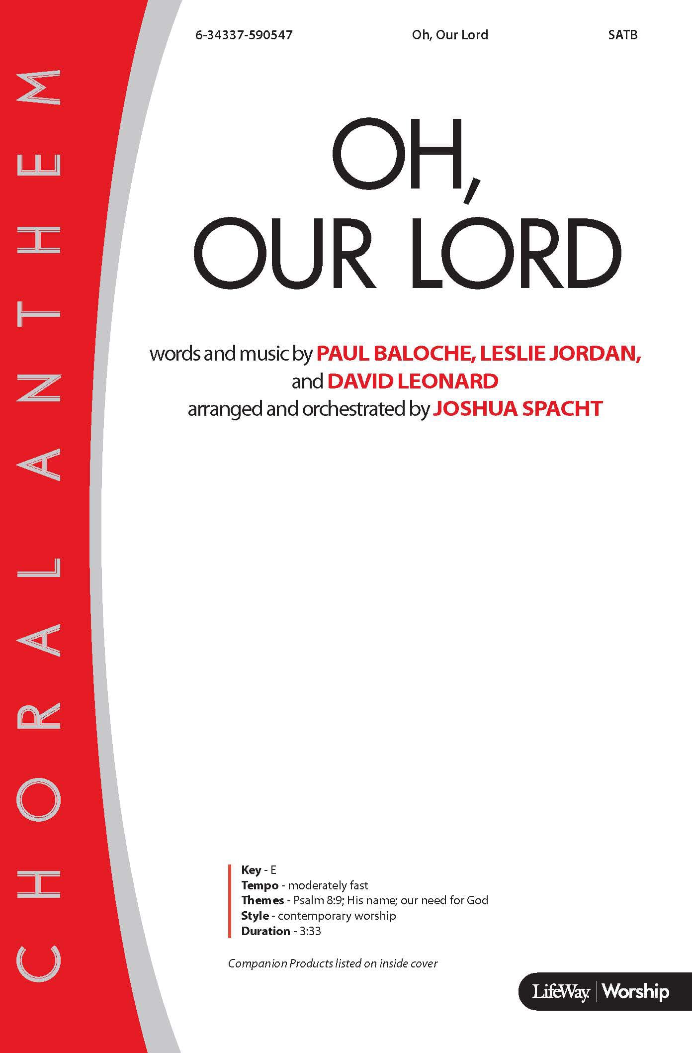 Oh, Our Lord - Downloadable Stem Mix Tracks