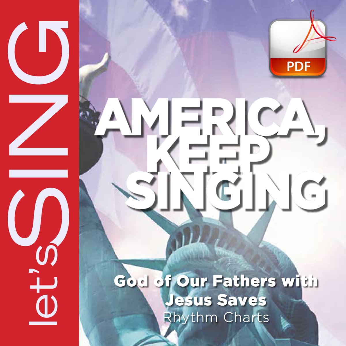 God of Our Fathers with Jesus Saves - Downloadable Rhythm Charts