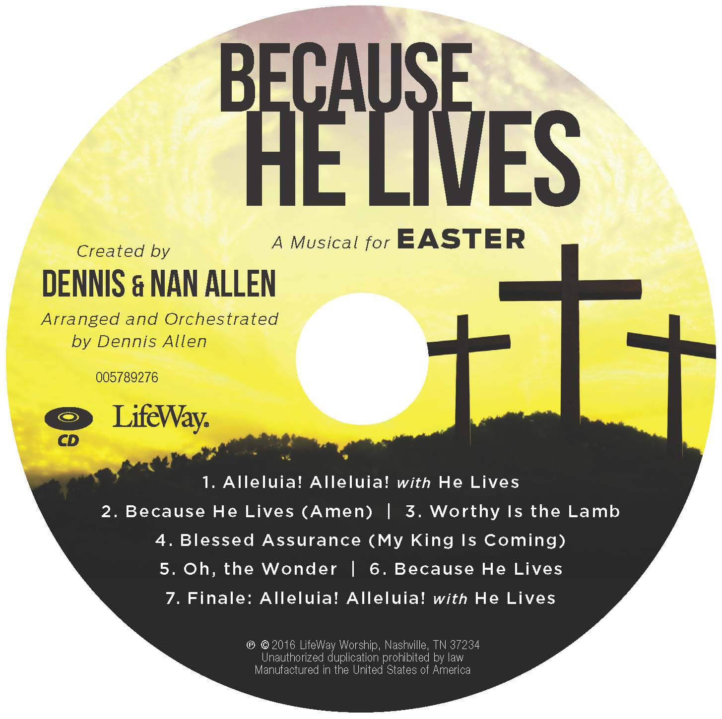 Because He Lives - Stem Tracks CD-ROM