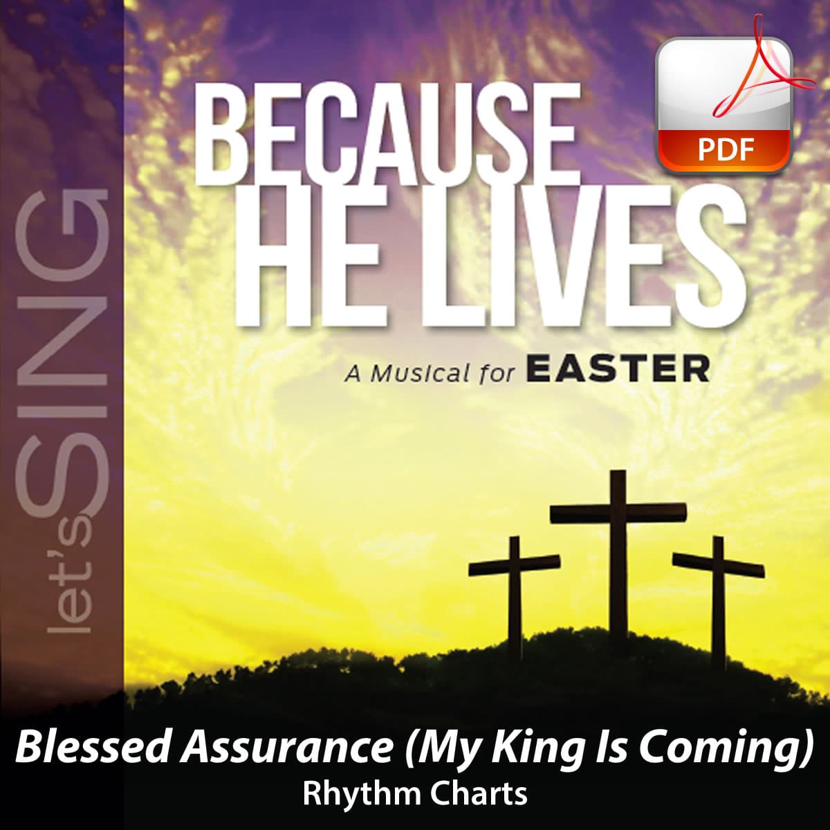Blessed Assurance (My King Is Coming) - Downloadable Rhythm Charts
