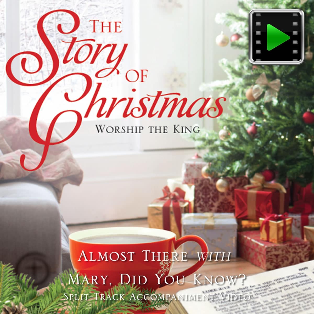 Almost There with Mary, Did You Know? - Downloadable Split-Track Accompaniment Video