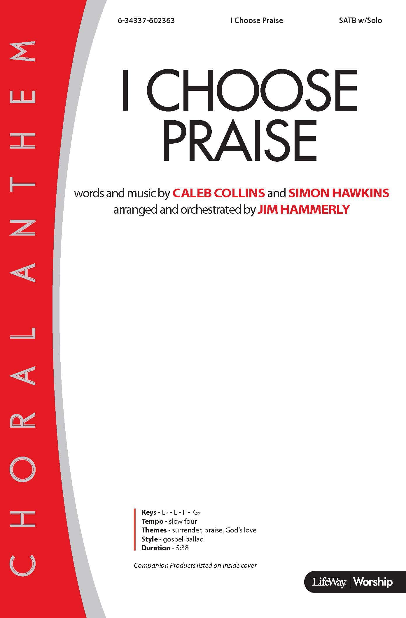 I Choose Praise - Downloadable Listening Track