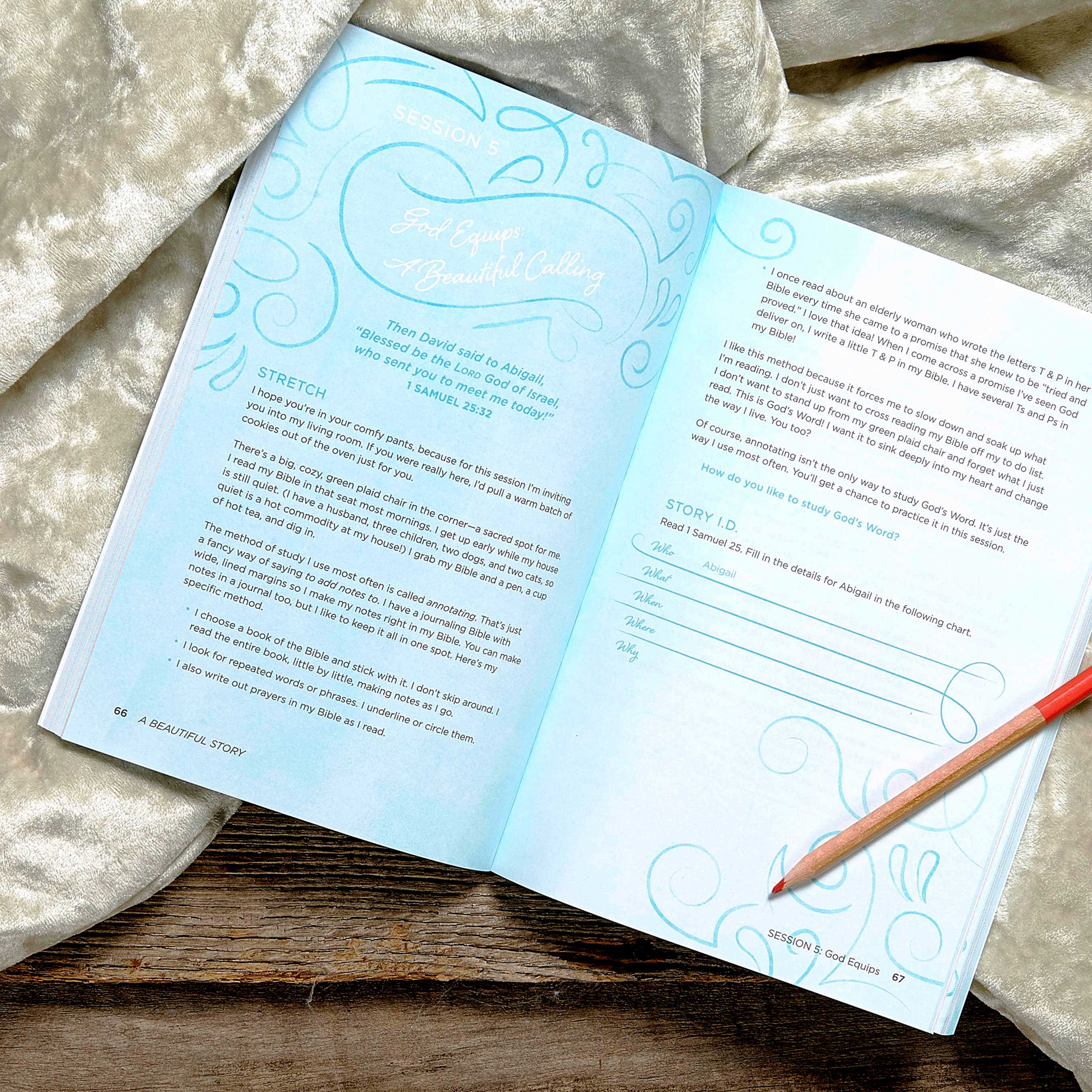 slide 2 of 3 for A Beautiful Story - Teen Girls' Bible Study Book