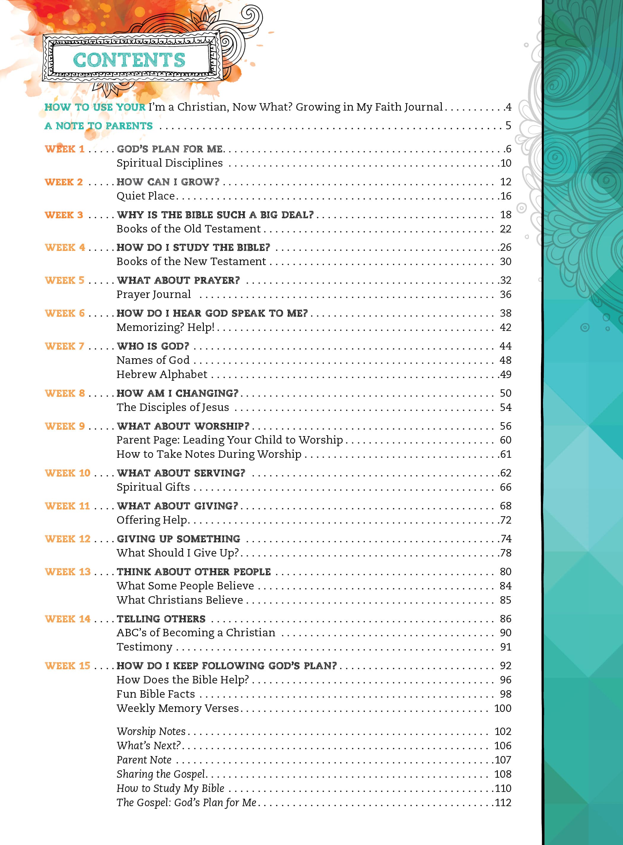 slide 2 of 4 for I’m A Christian Now!: Growing in My Faith