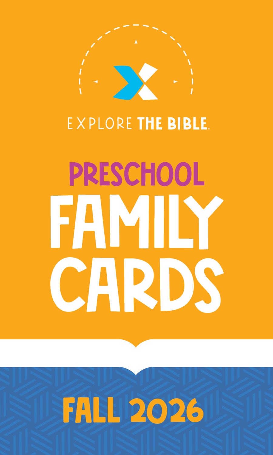 EXPLORE THE BIBLE Preschool Family Cards - Fall 2026 | Lifeway