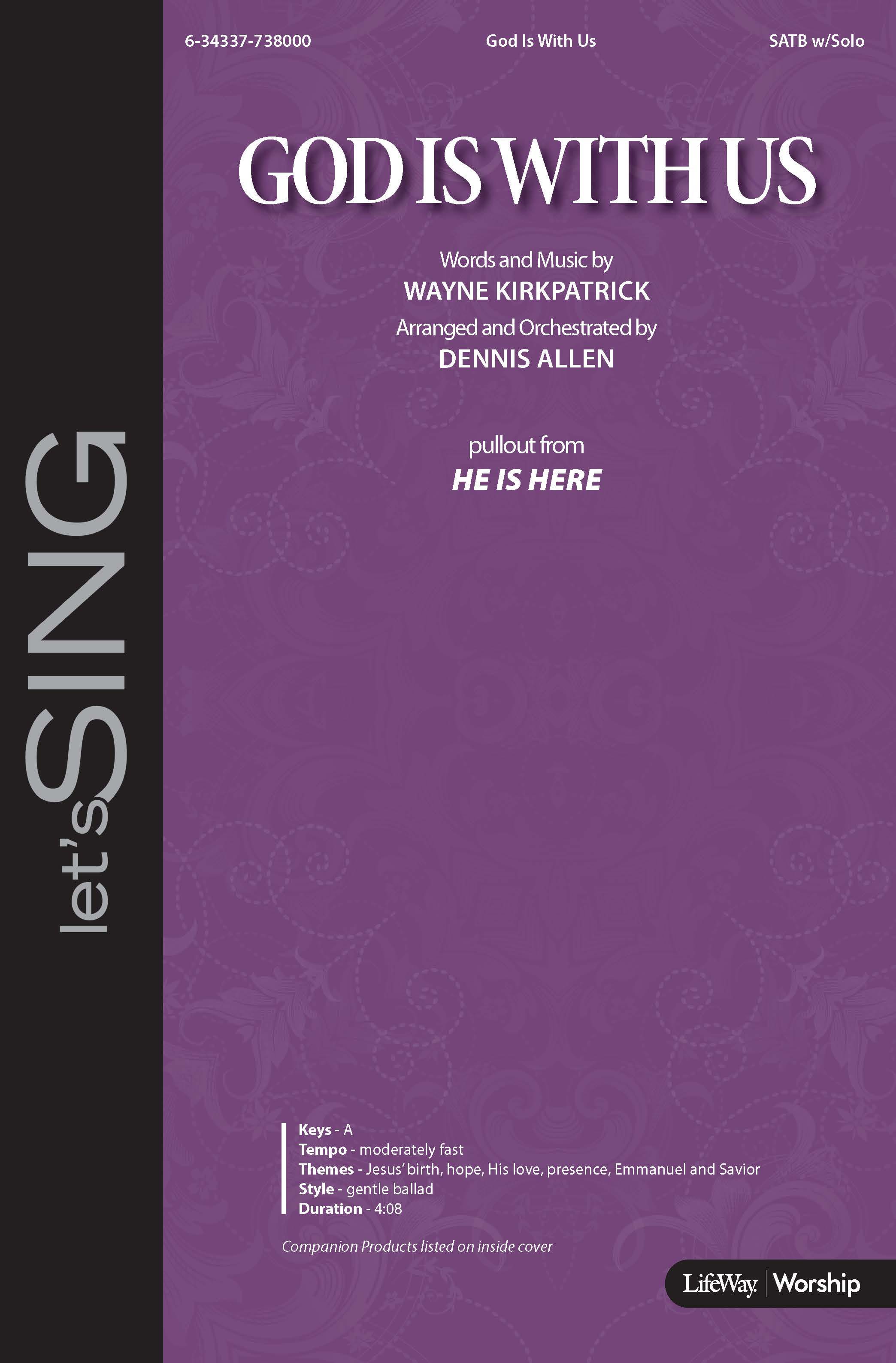 God Is with Us - Downloadable Lyric File