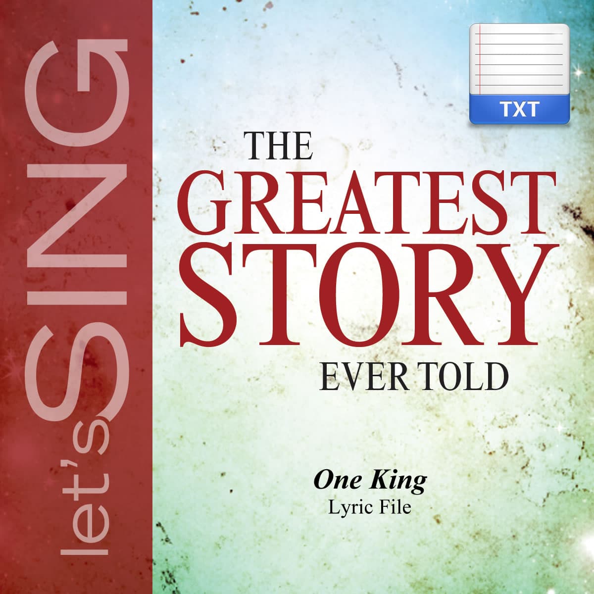 One King with We Three Kings of Orient Are - Downloadable Lyric File