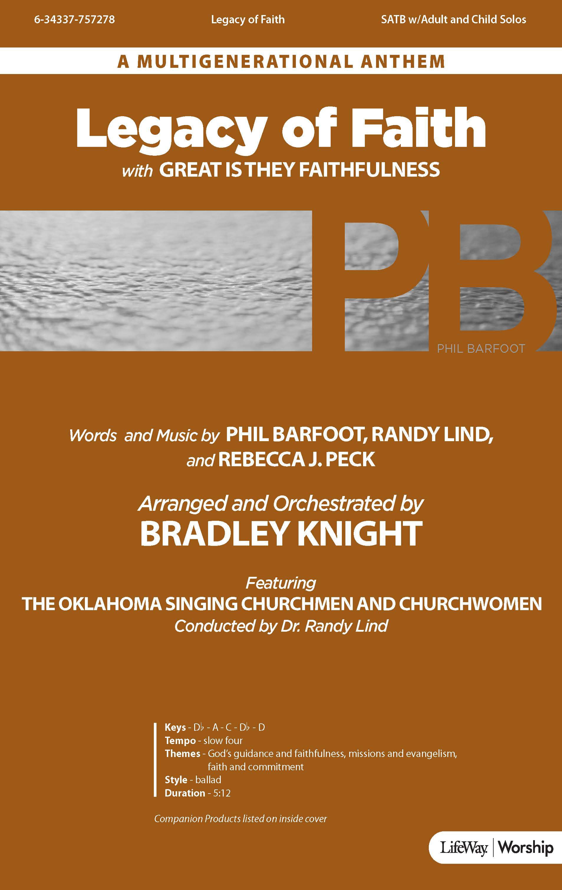 Legacy of Faith - Downloadable Orchestration