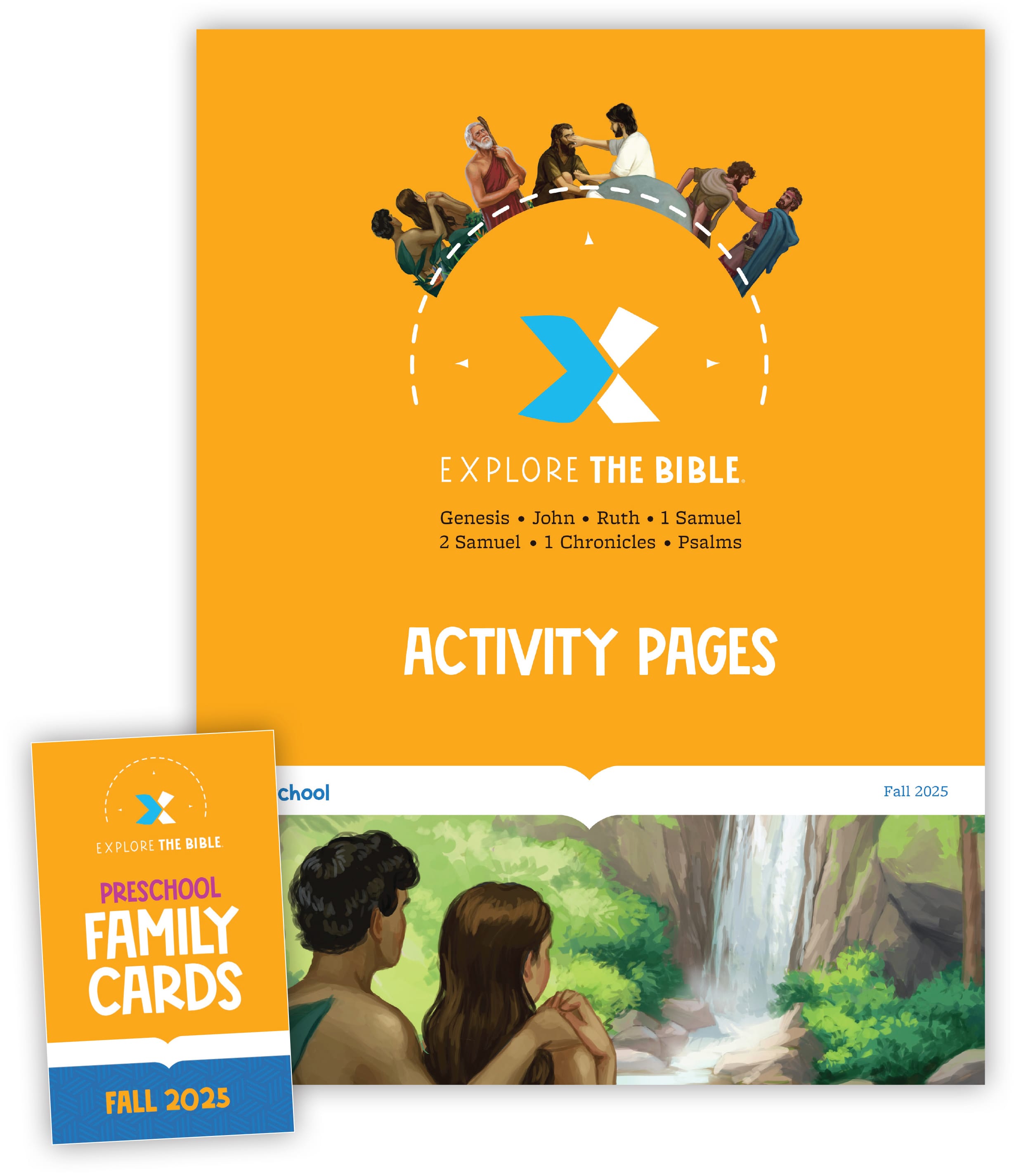 EXPLORE THE BIBLE Preschool Activity Pack - Fall 2025