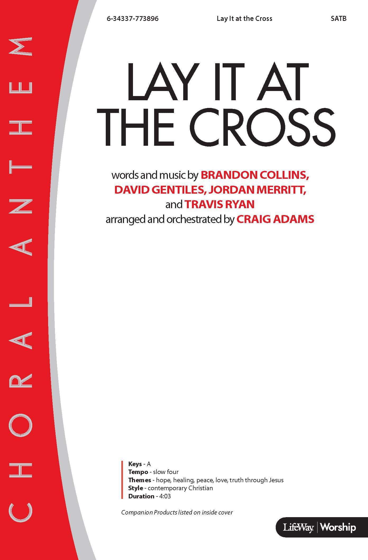 Lay It at the Cross - Downloadable Bass Rehearsal Track