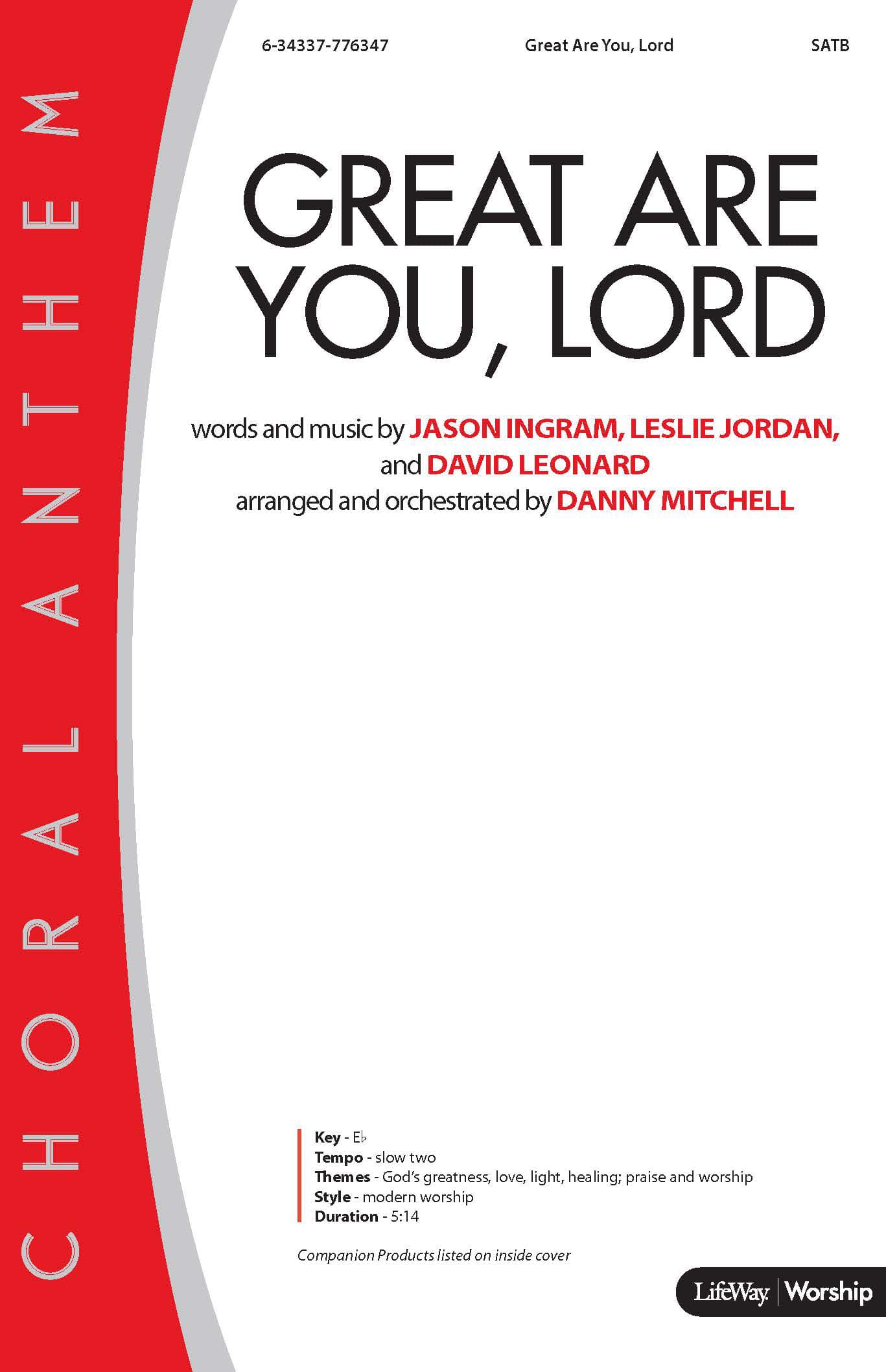 Great Are You, Lord - Downloadable Bass Rehearsal Track