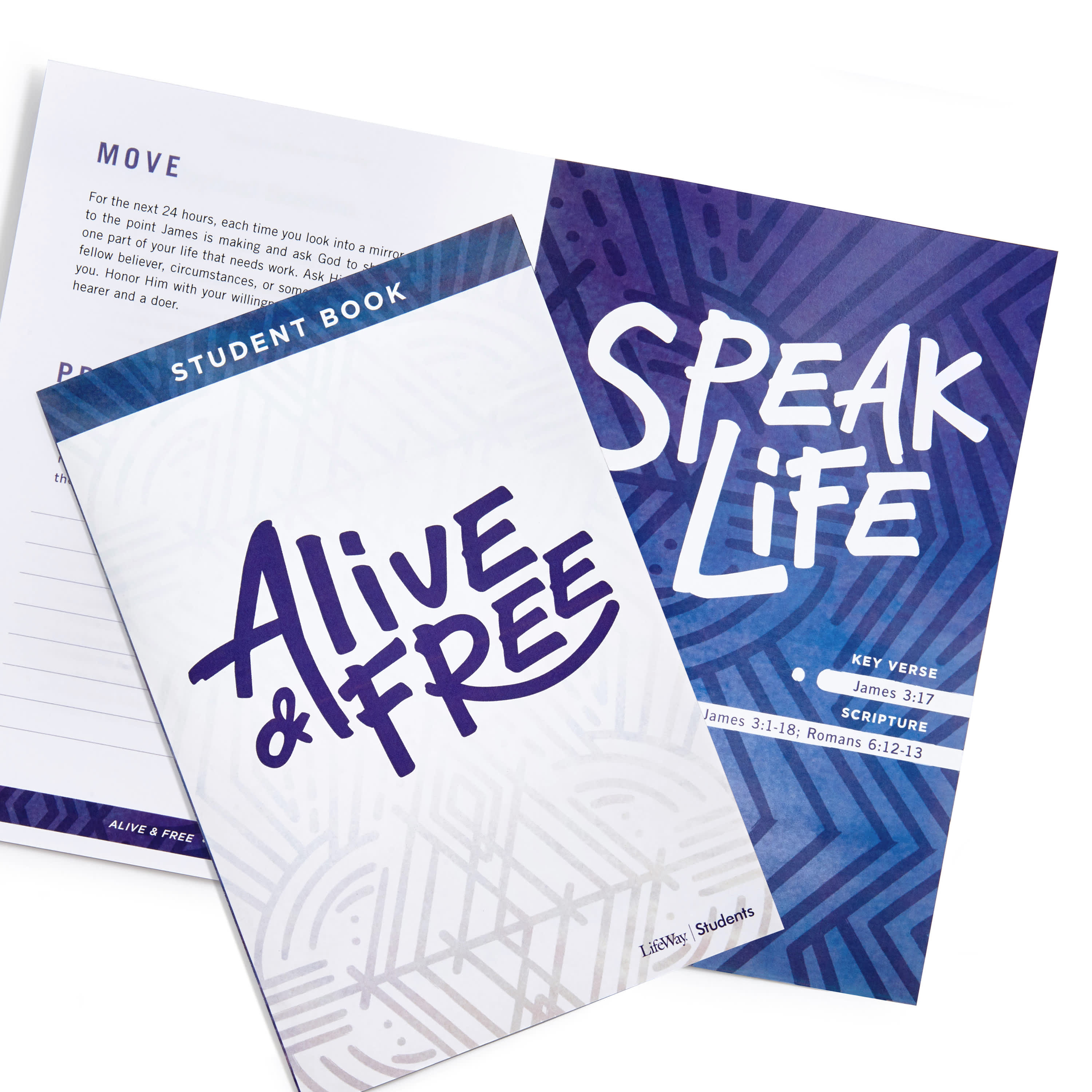 slide 2 of 2 for Alive & Free - Student Book