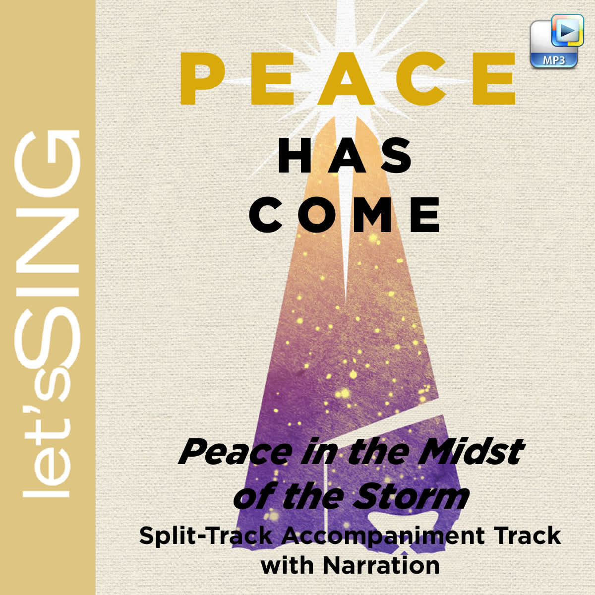 Peace in the Midst of the Storm - Downloadable Split-Track Accompaniment Track with Narration